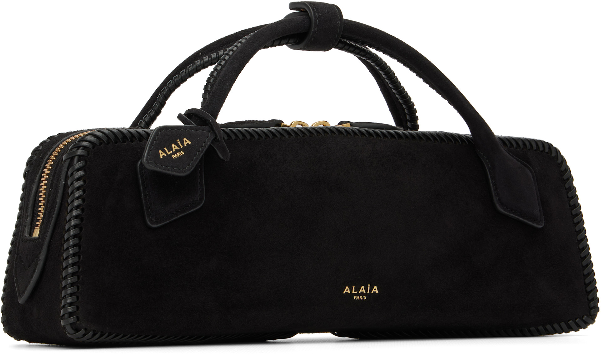 ALAÏA - Sac 'Le teckel' noir