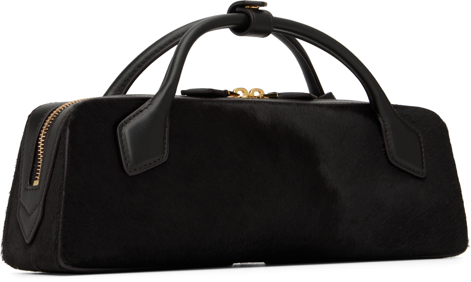 ALAÏA - Sac 'Le teckel' brun
