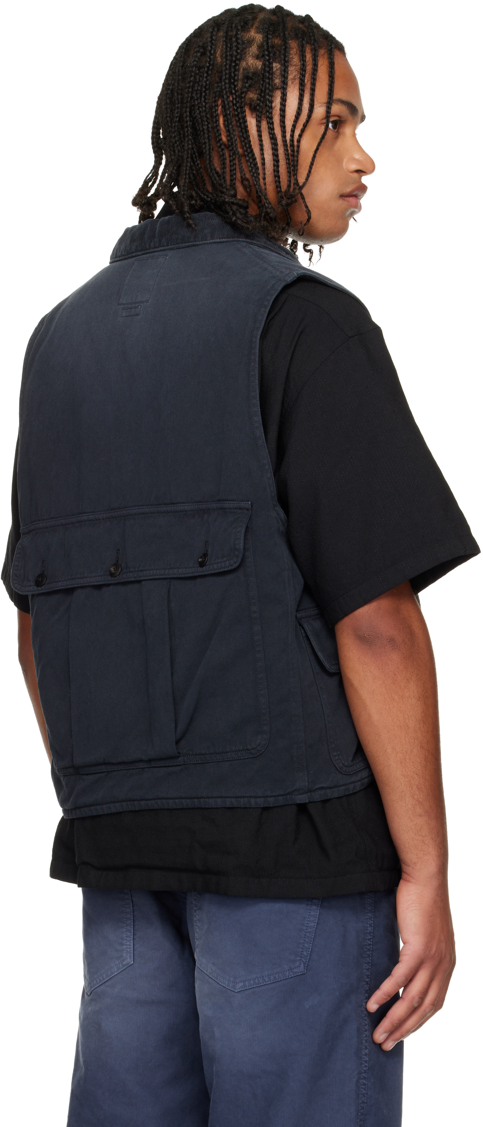 【新品未着用】24SS visvim BICKLE VEST 3 BLACK visvim Black Bickle Vest Visvim