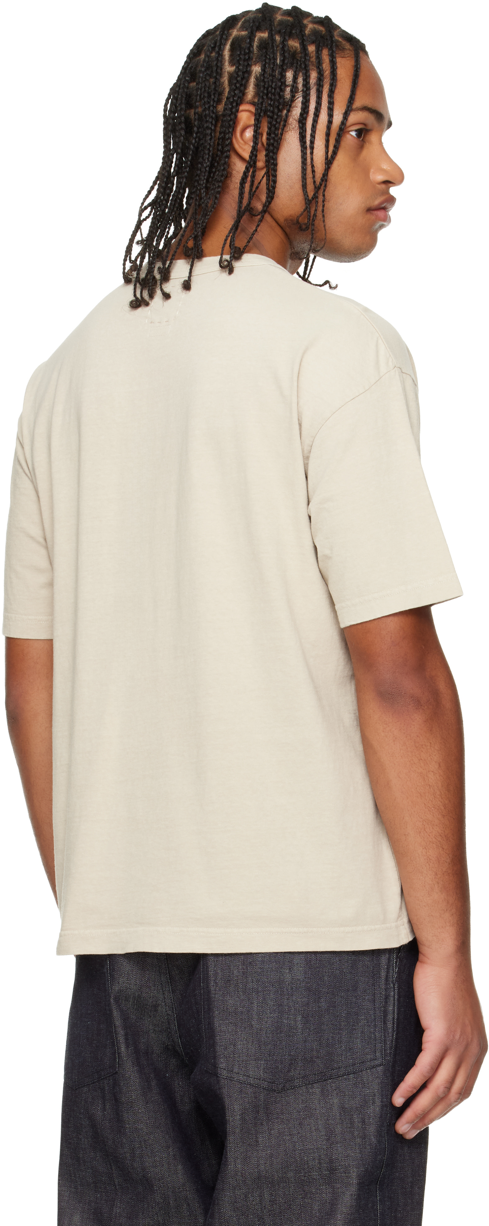 visvim - ベージュ Jumbo S/S DMGD Tシャツ