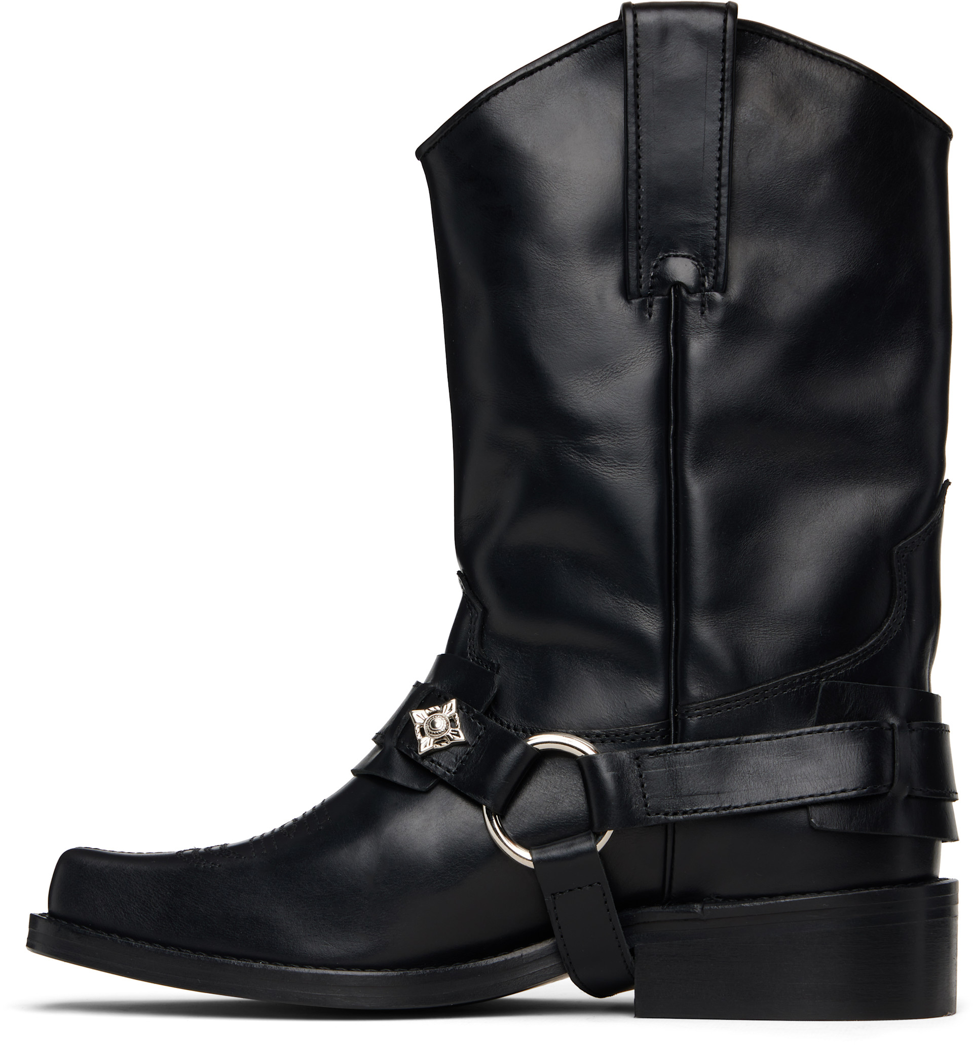 Toga Pulla - Bottes noires en cuir