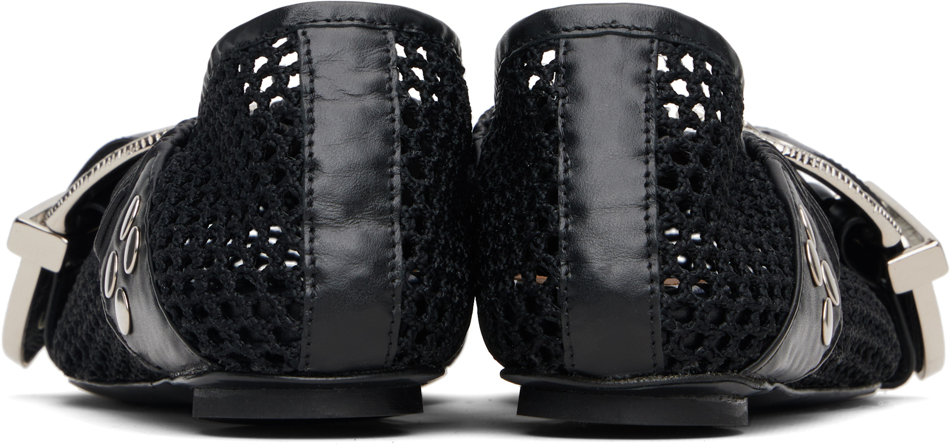 Toga Pulla - Ballerines noires en filet