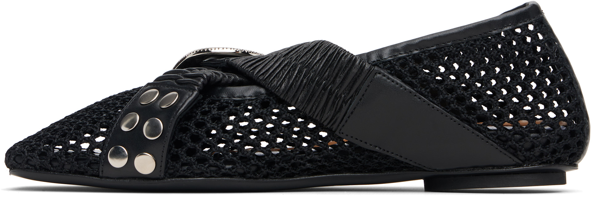 Toga Pulla - Ballerines noires en filet
