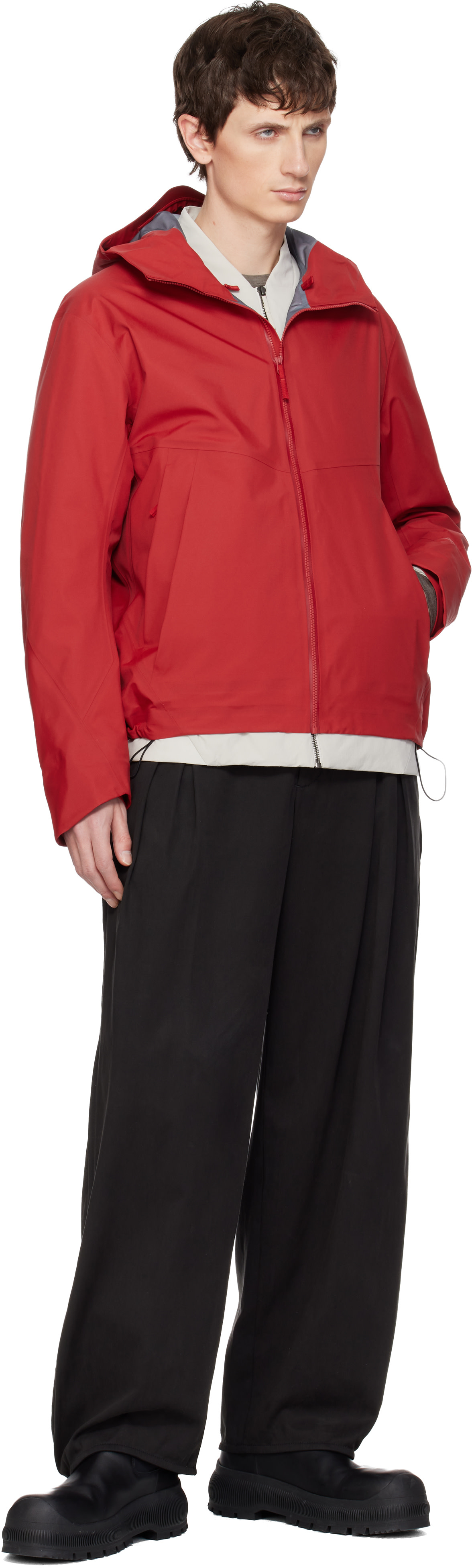Veilance - Blouson Arris rouge
