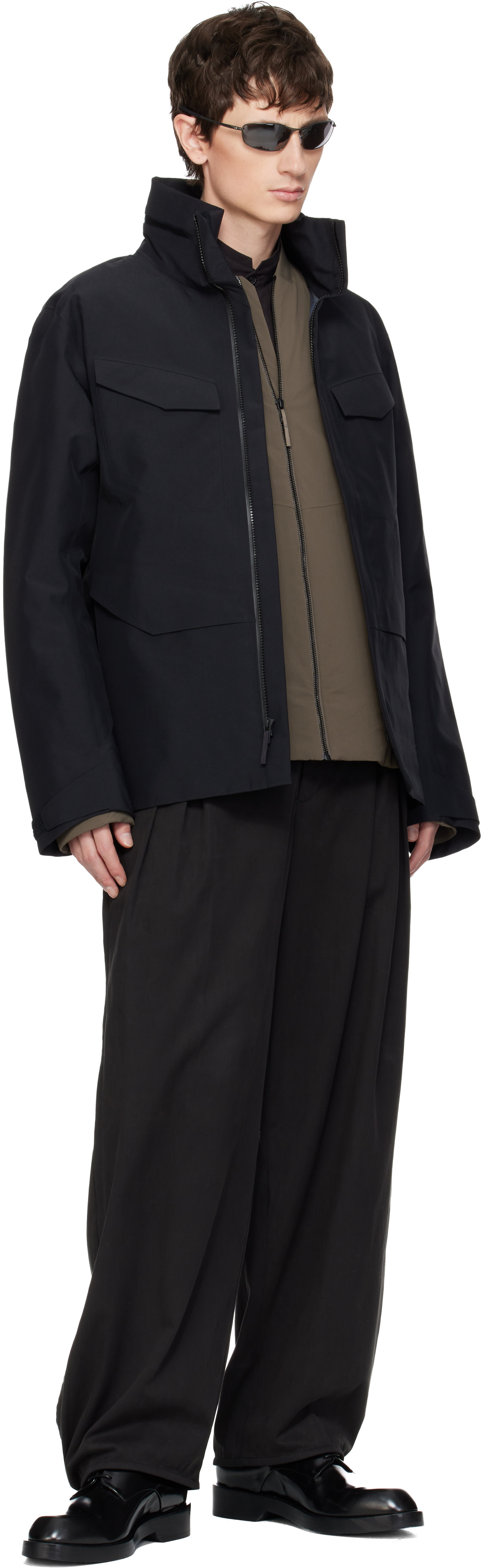 Veilance - Blouson militaire noir