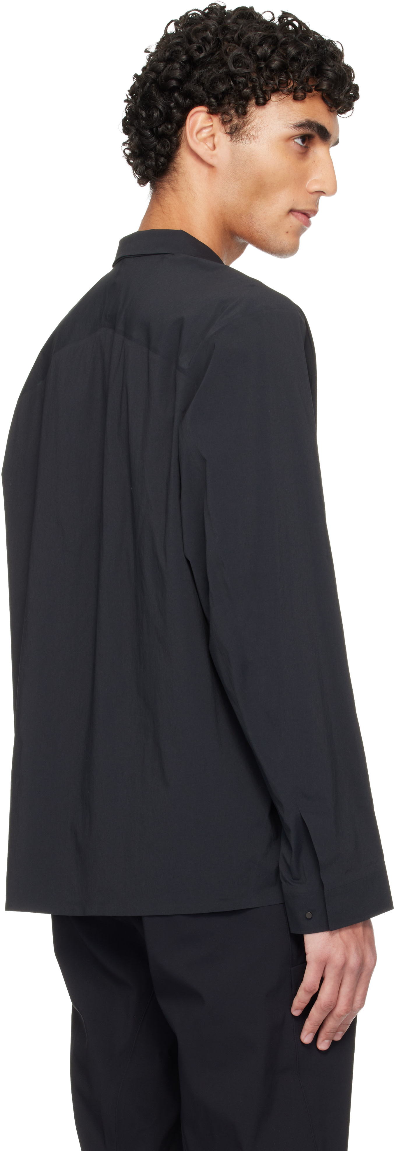 Veilance - Chemise Metry noire