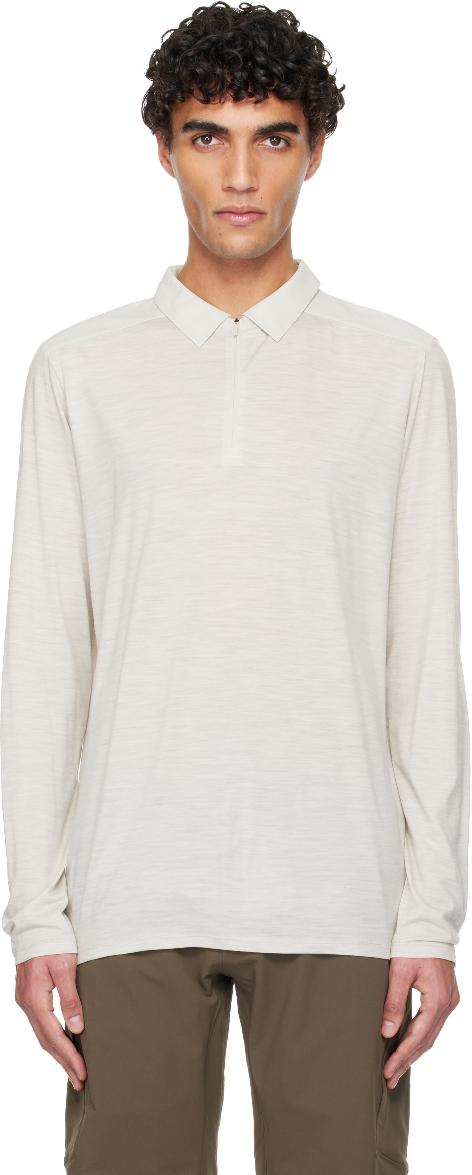 Veilance - Gray Frame LS Polo
