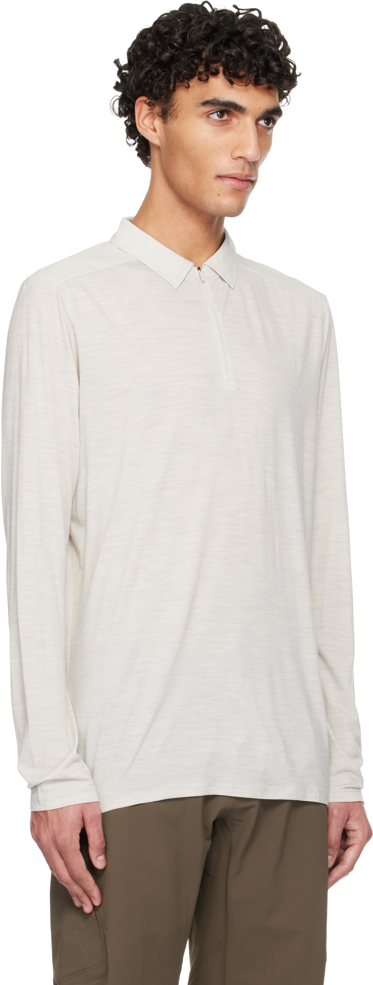 Veilance - Gray Frame LS Polo