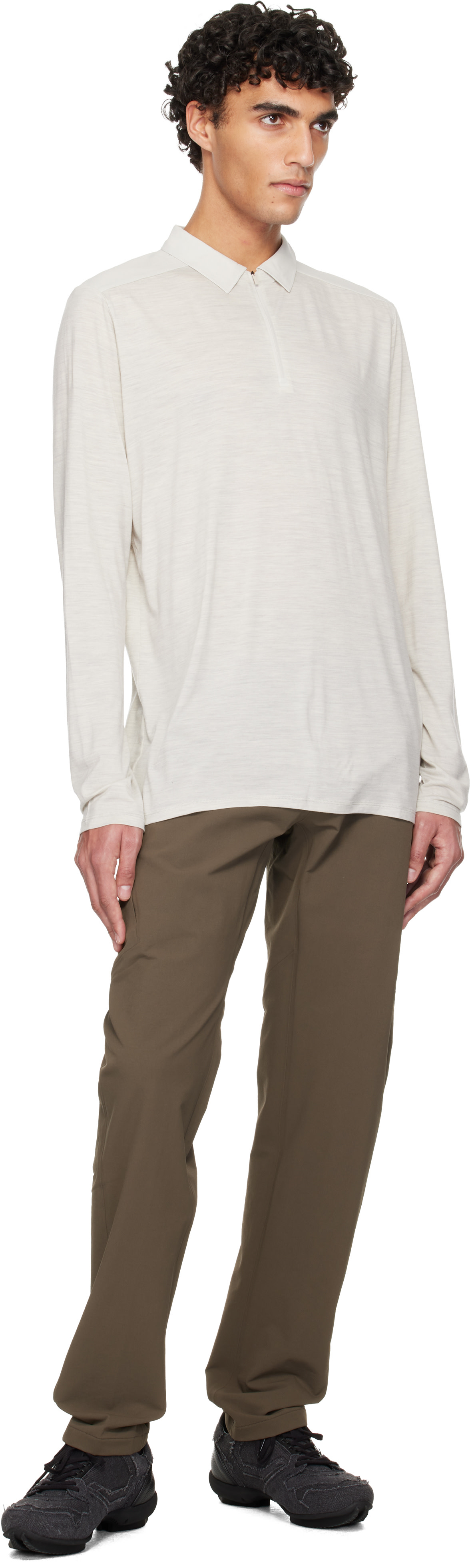 Veilance - Gray Frame LS Polo