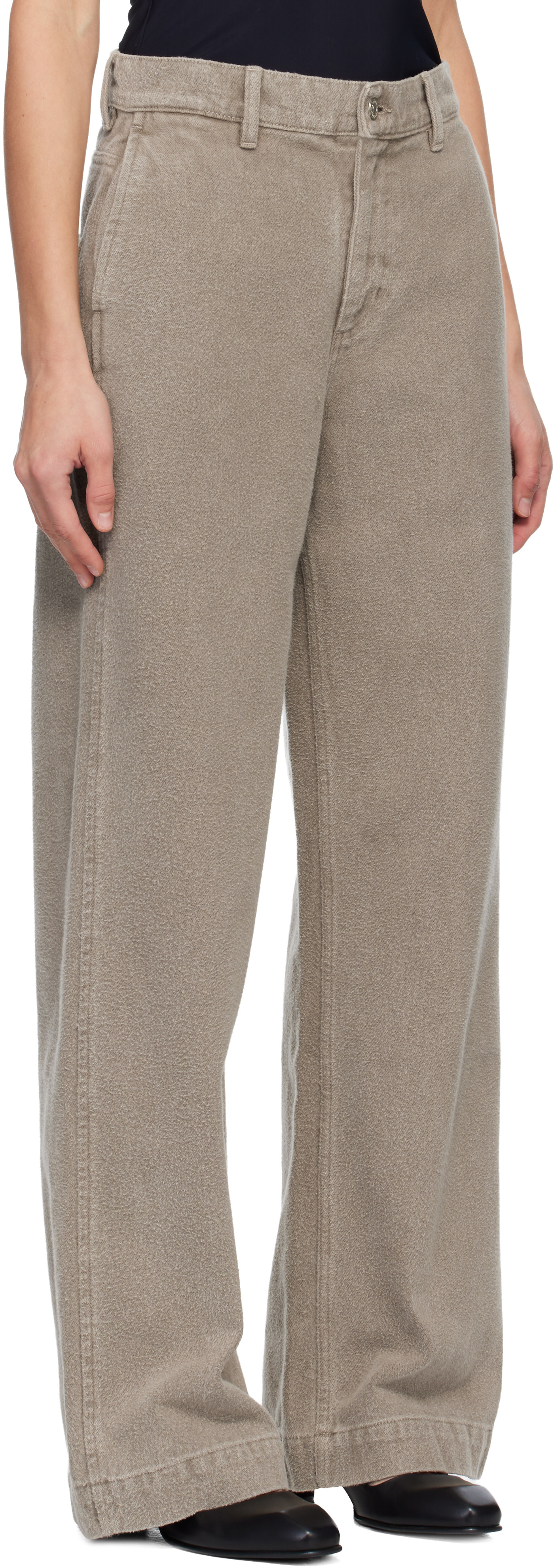 mfpen - Jean droit beige