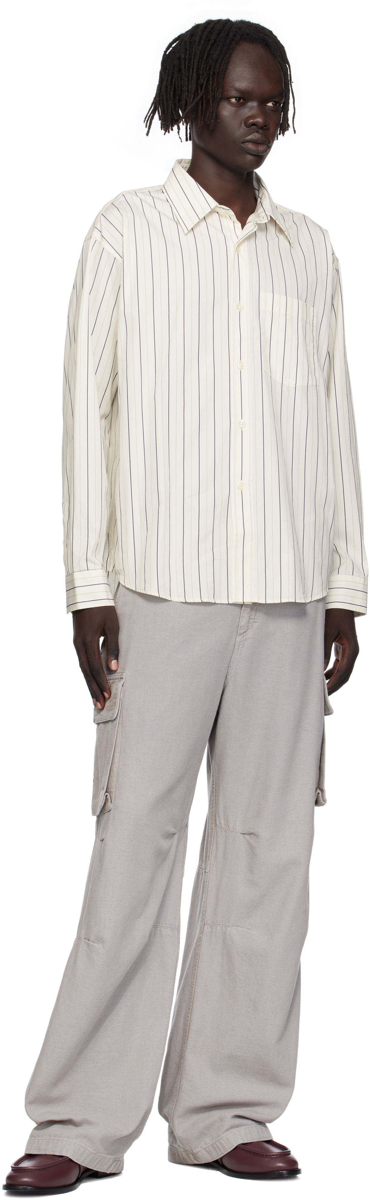 mfpen: SSENSE Exclusive Off-White Executive Shirt | SSENSE