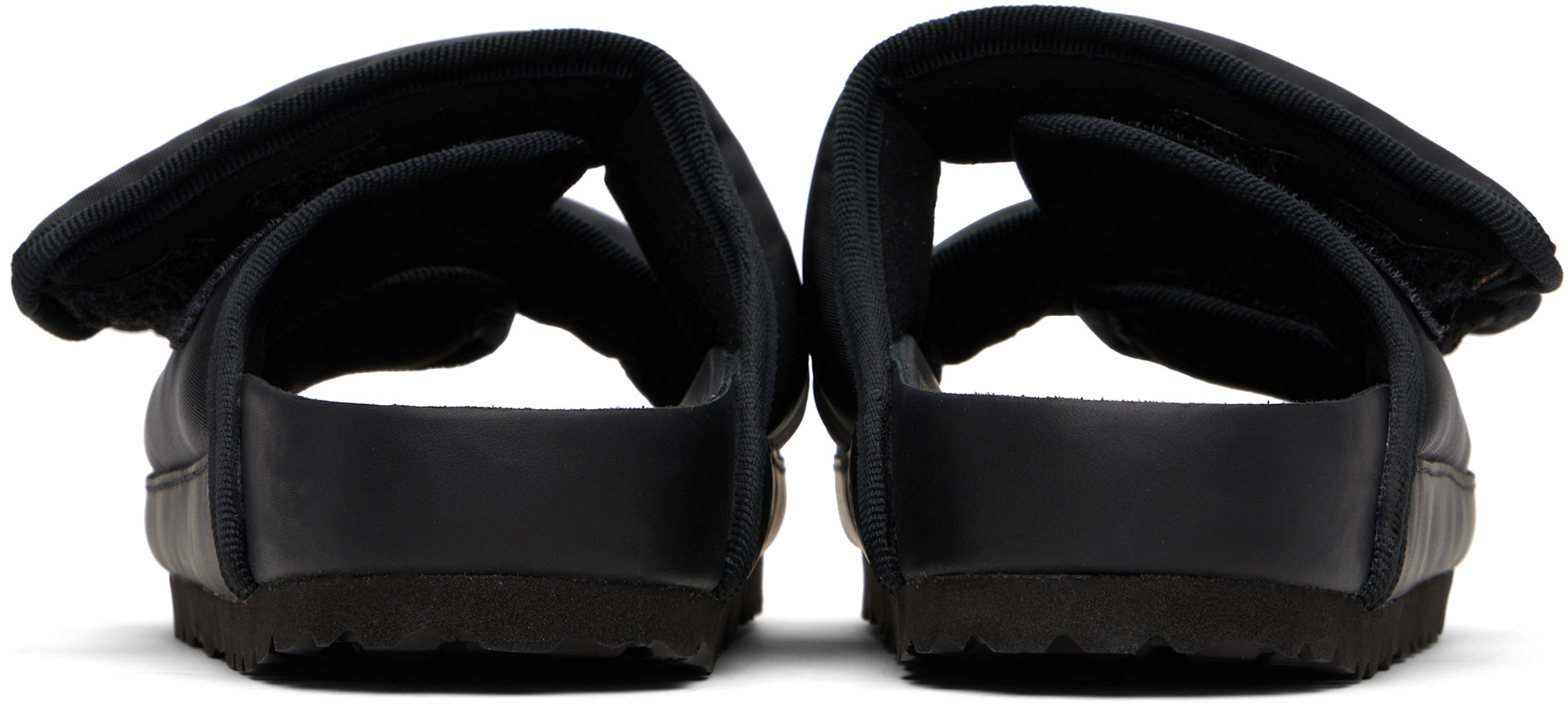 Birkenstock: ブラック 1774 Arizona Cosny ナロー サンダル | SSENSE 日本