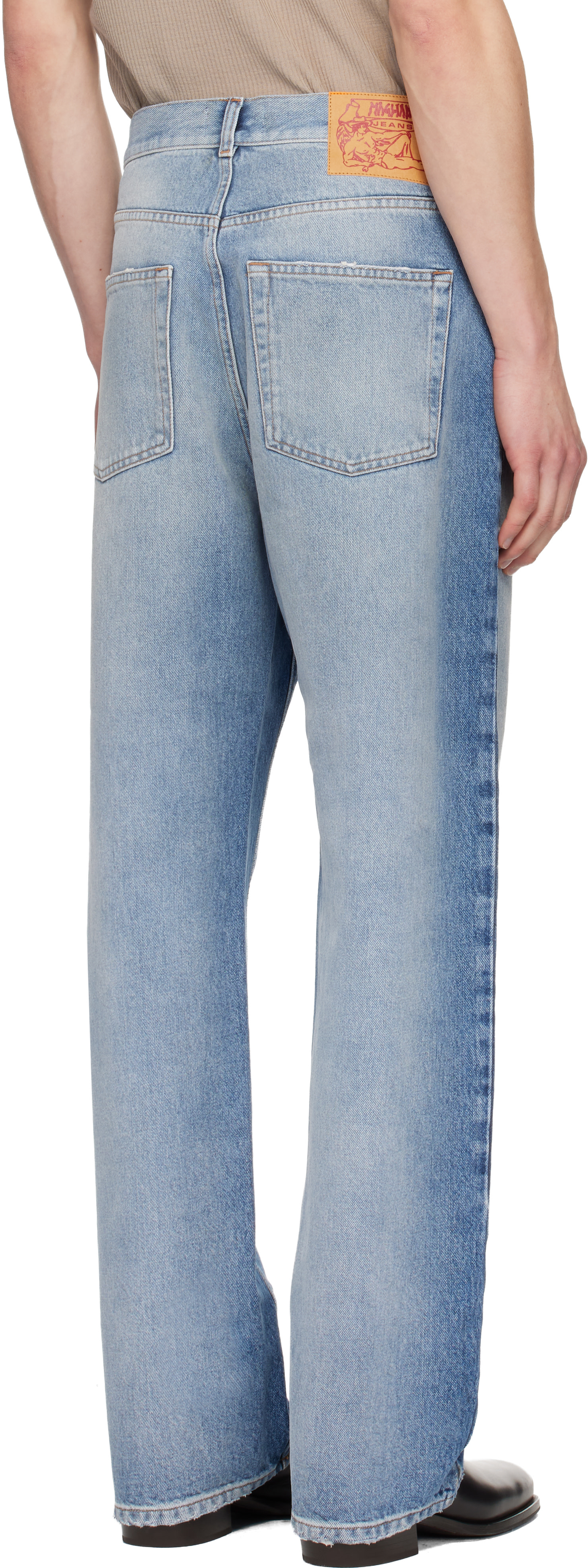 Magliano: Blue Flattone Jeans | SSENSE