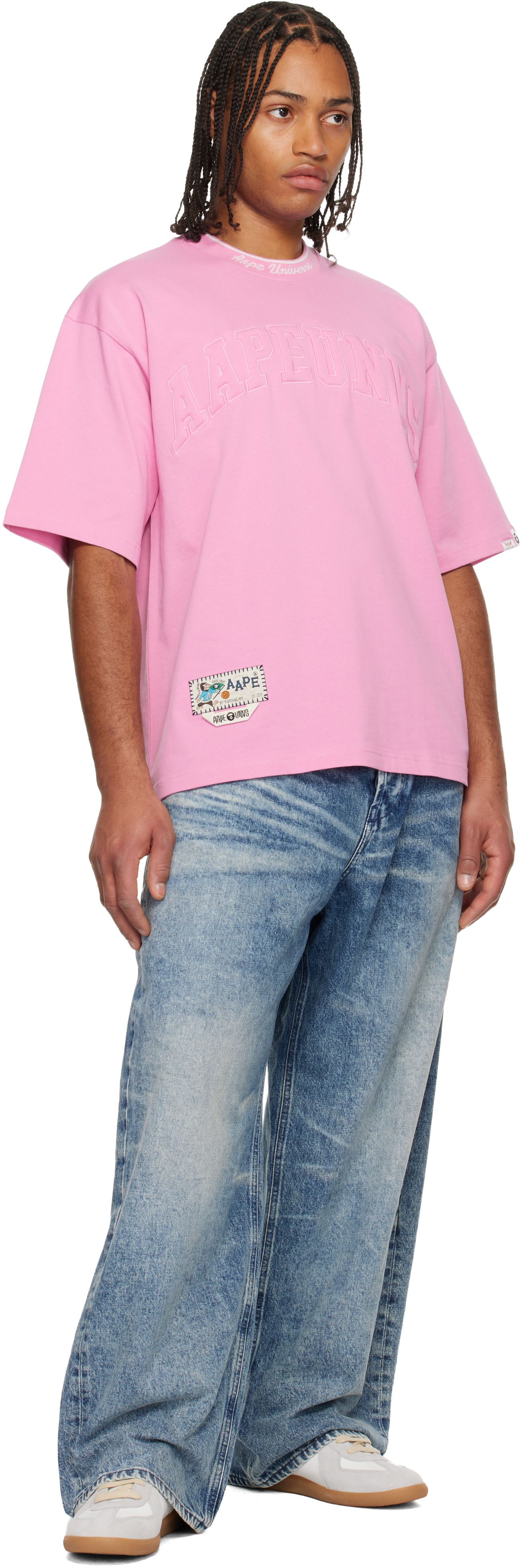 AAPE by A Bathing Ape: Pink 