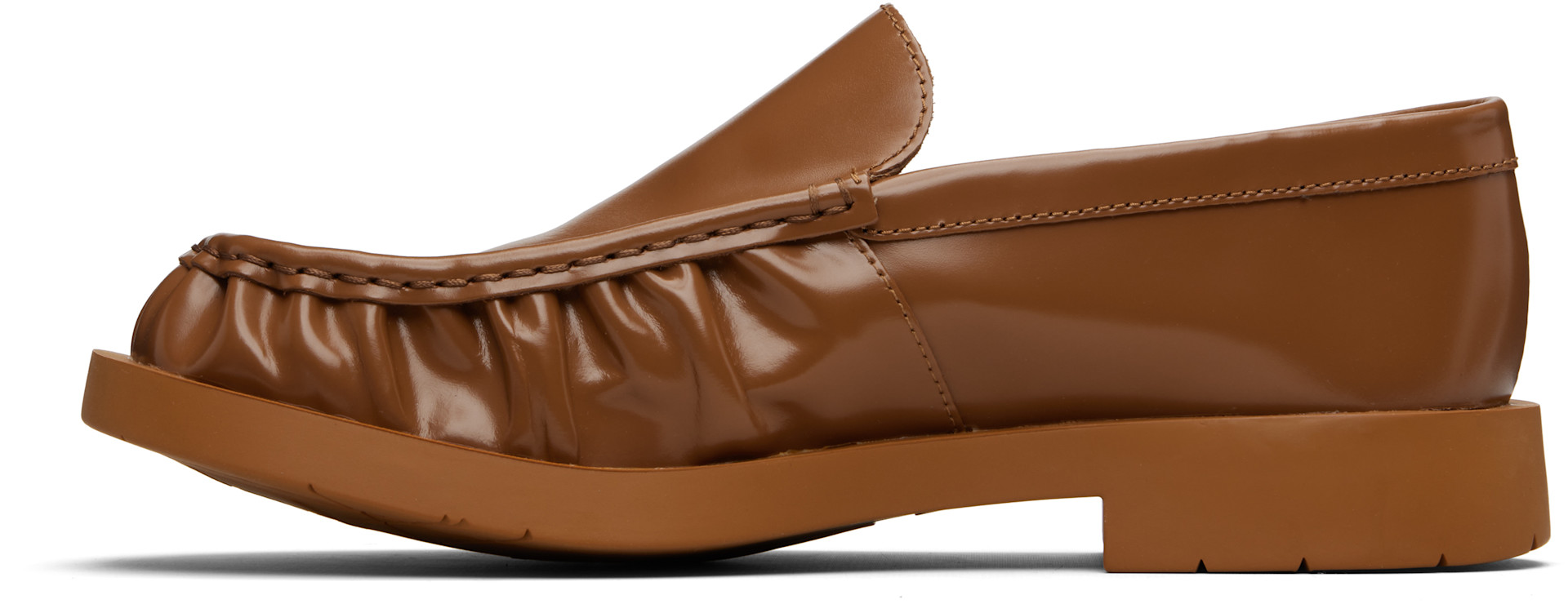 CAMPERLAB: Brown Mil 1978 Loafers | SSENSE