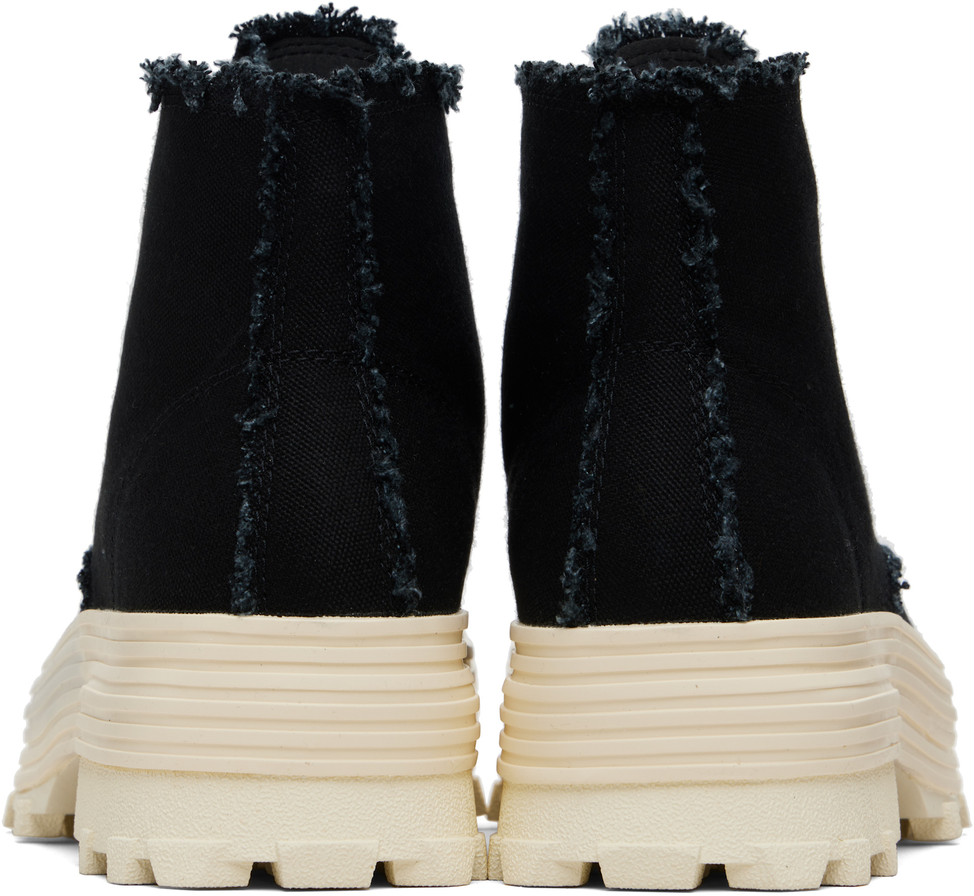 CAMPERLAB: Black Traktori Sneakers | SSENSE