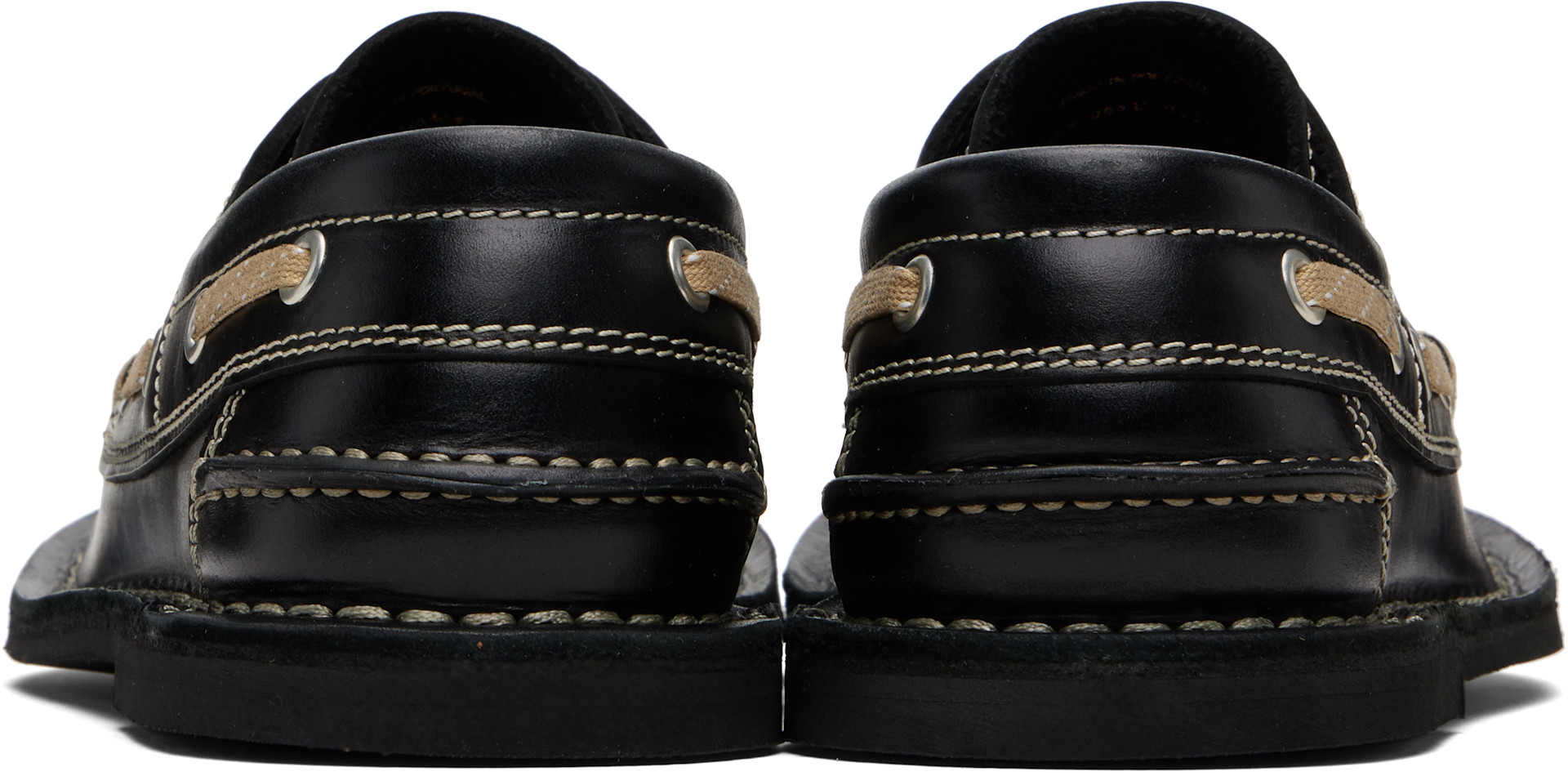 CAMPERLAB - Chaussures bateau Eki noires