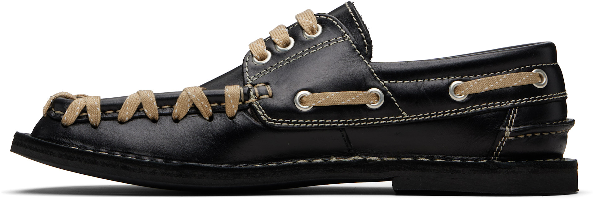 CAMPERLAB - Chaussures bateau Eki noires