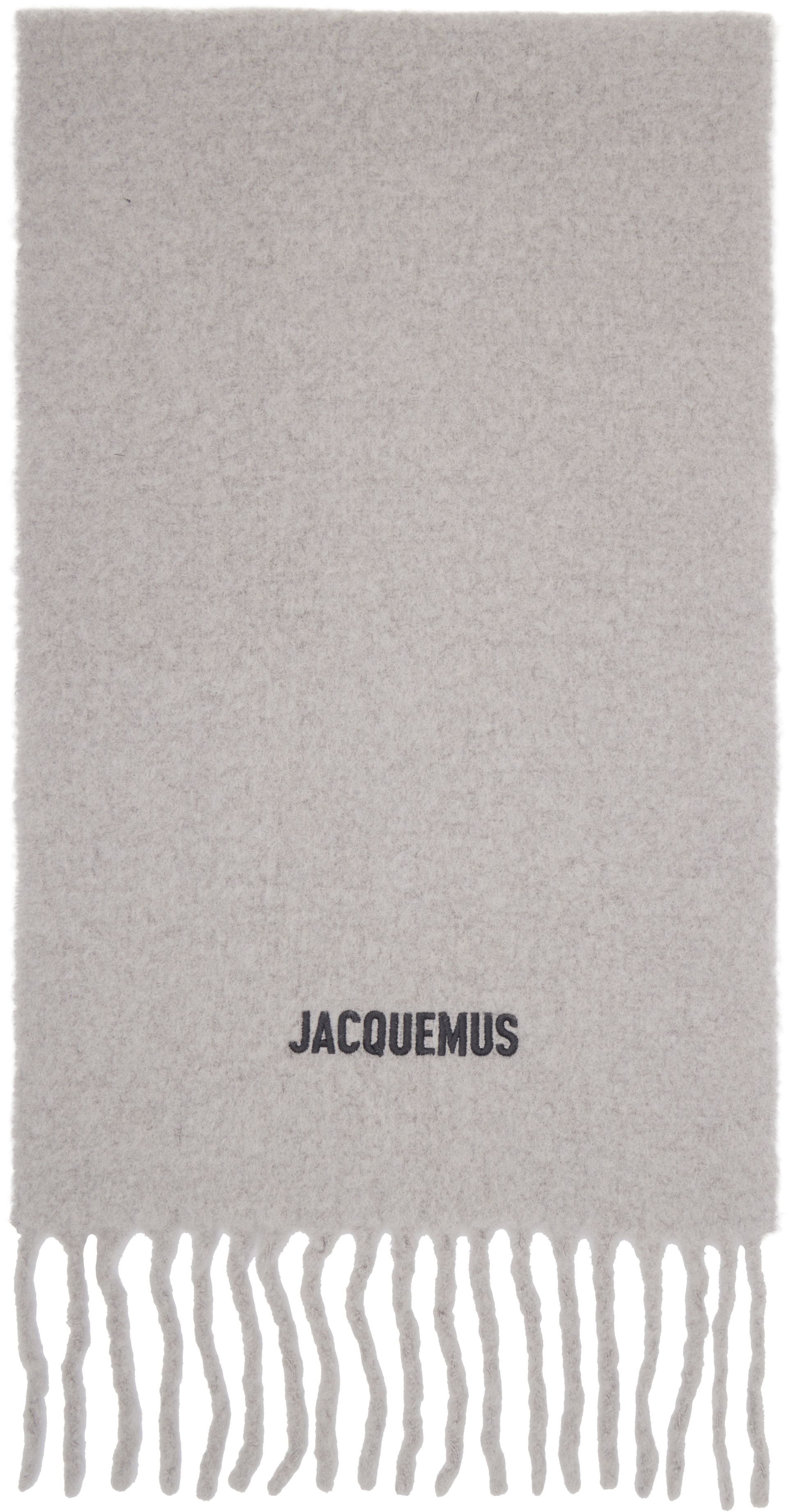 JACQUEMUS - Écharpe Moisson grise