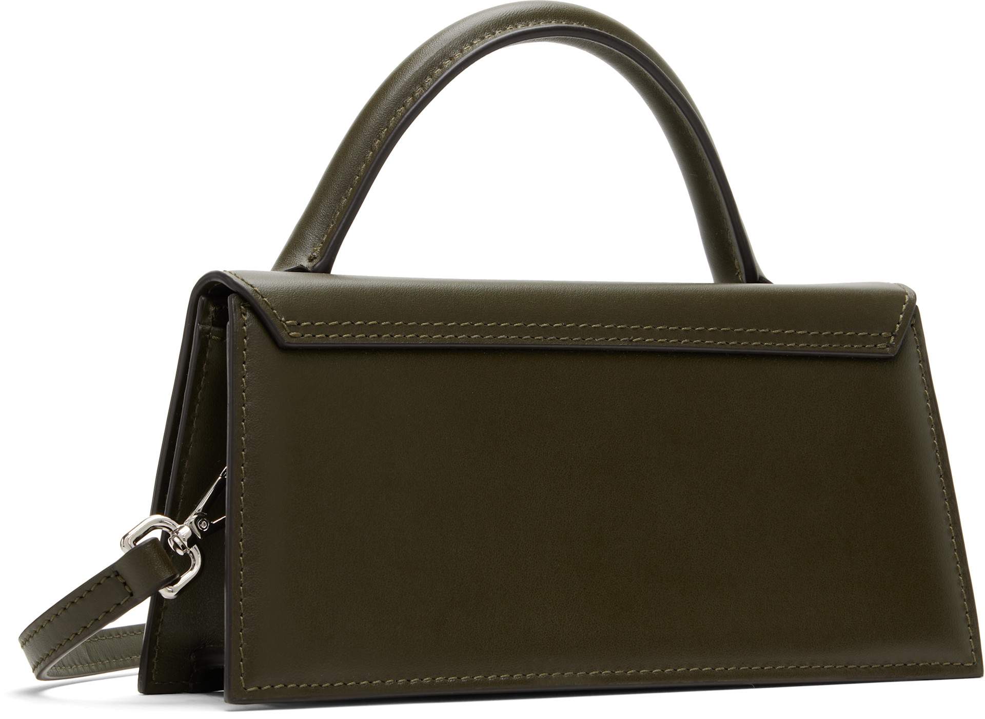 JACQUEMUS: Green 'The long Chiquito' Bag | SSENSE
