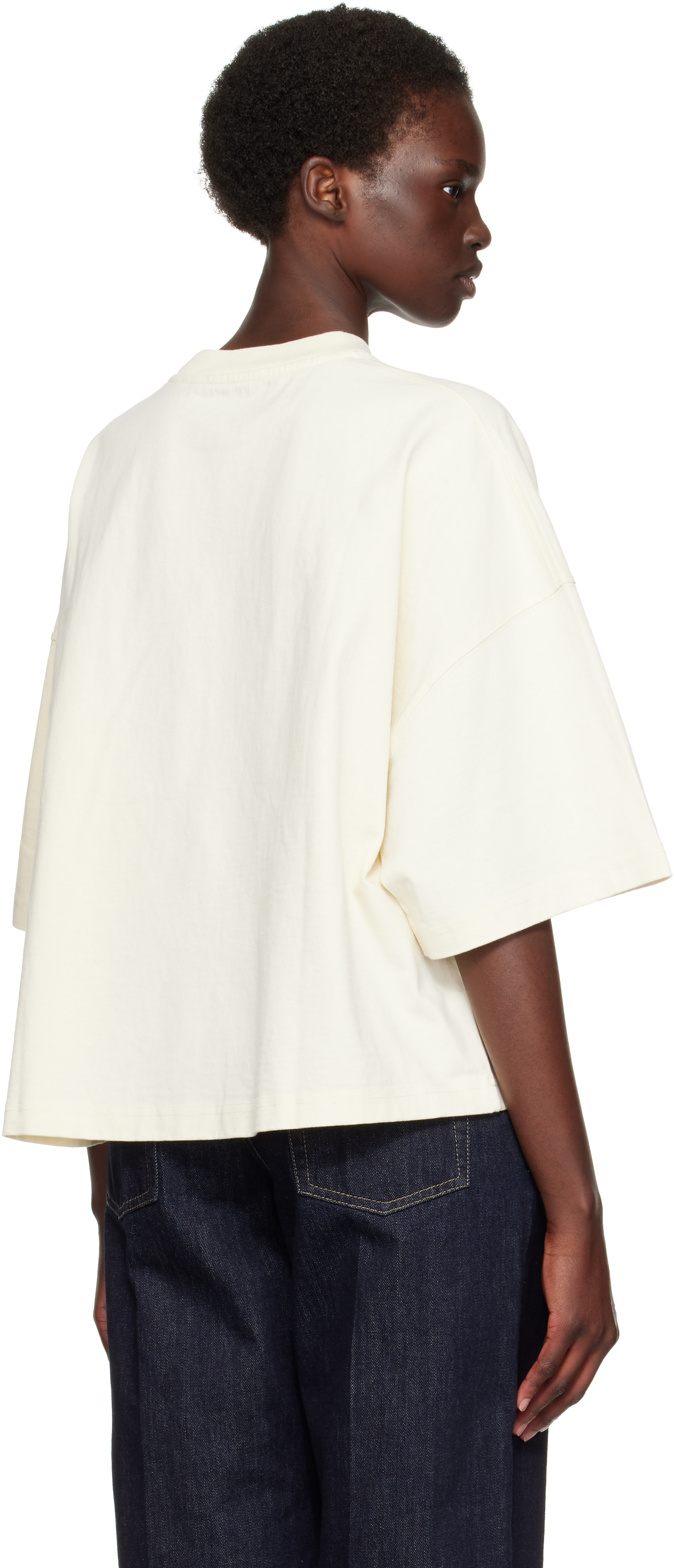 JACQUEMUS - T-shirt Corto beige