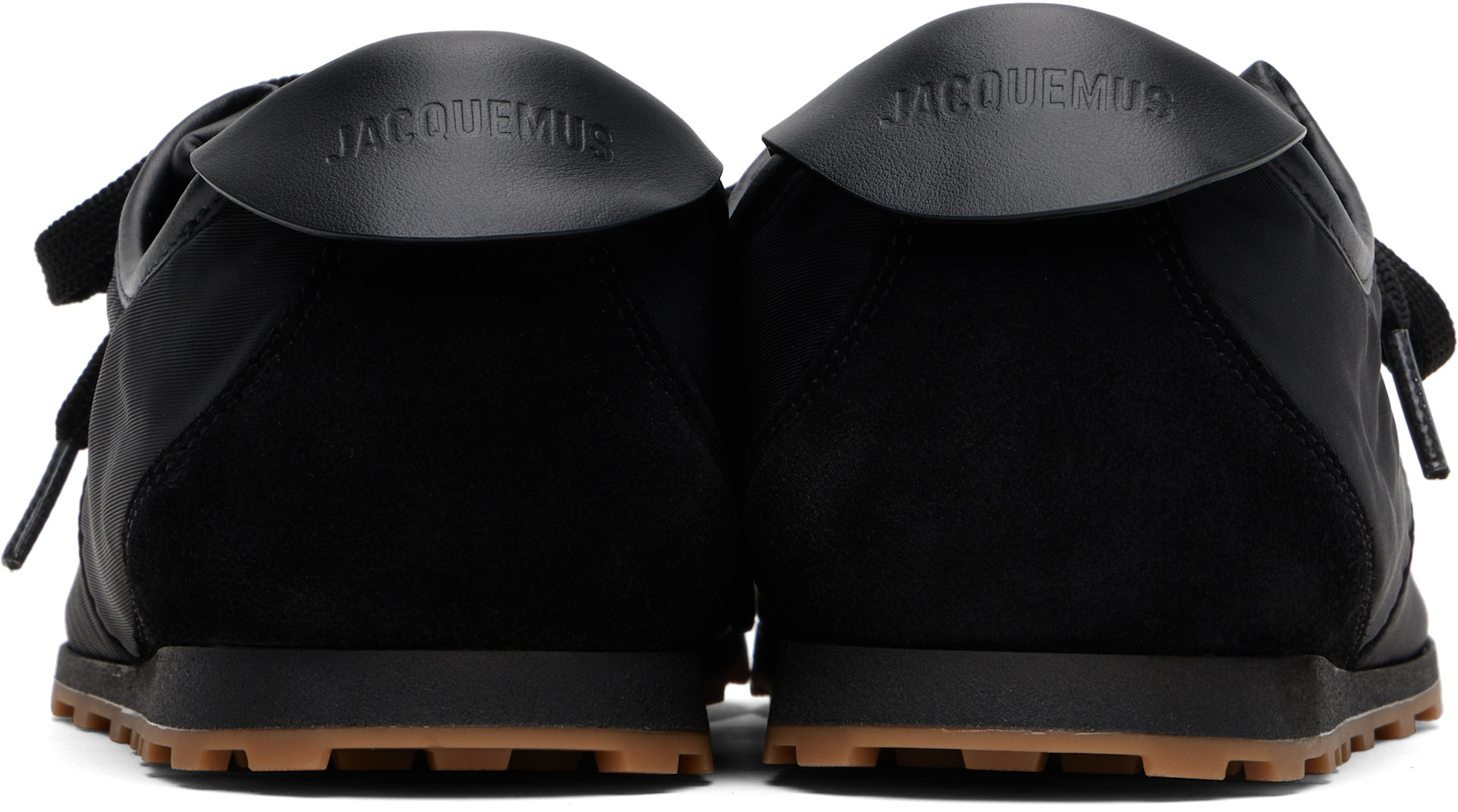 JACQUEMUS: Black 'The Tennis' Sneakers | SSENSE