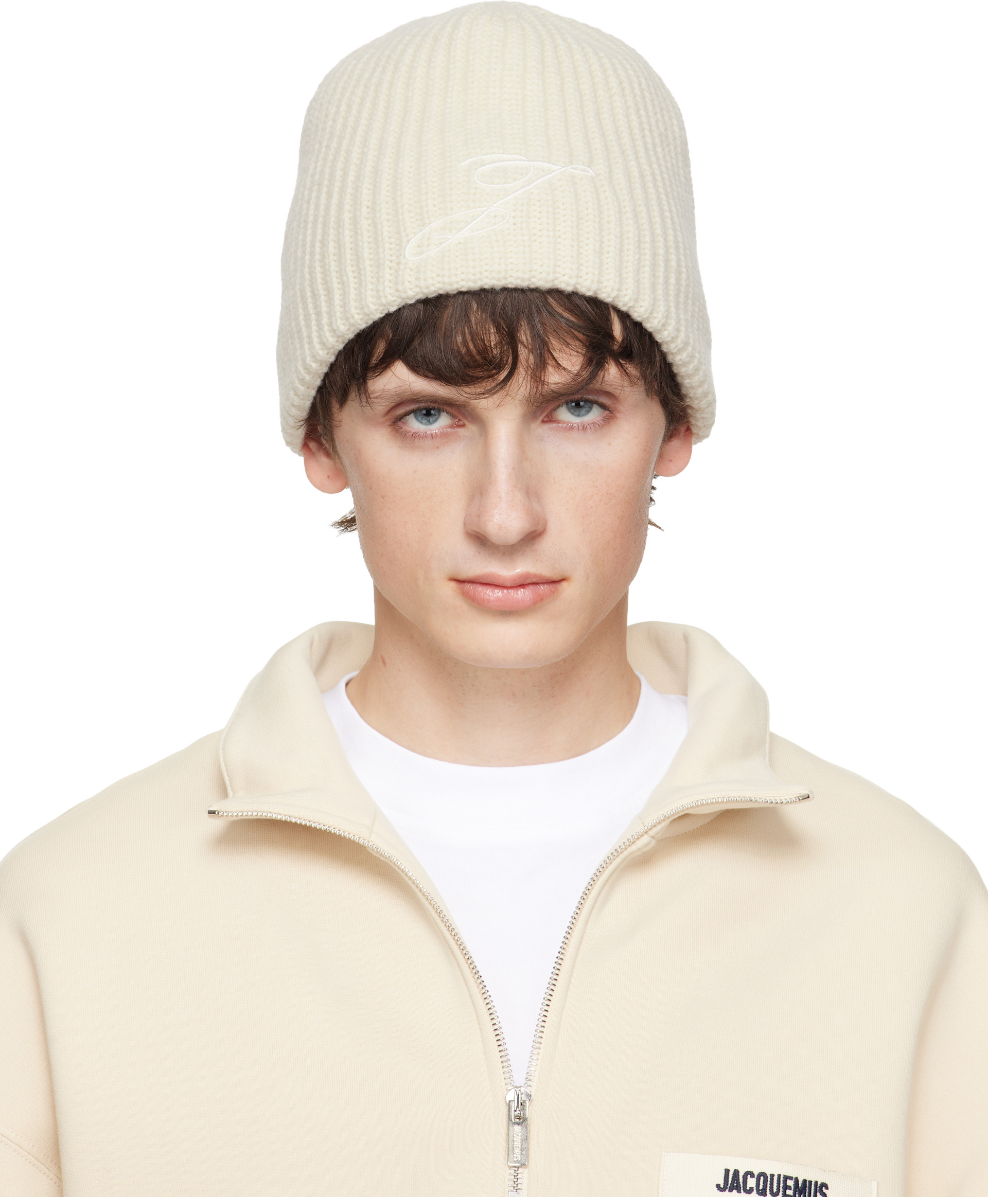 JACQUEMUS ビーニー　ニット帽 JACQUEMUS(ジャックムス) ニットキャップ・ビーニー(レディース 帽子