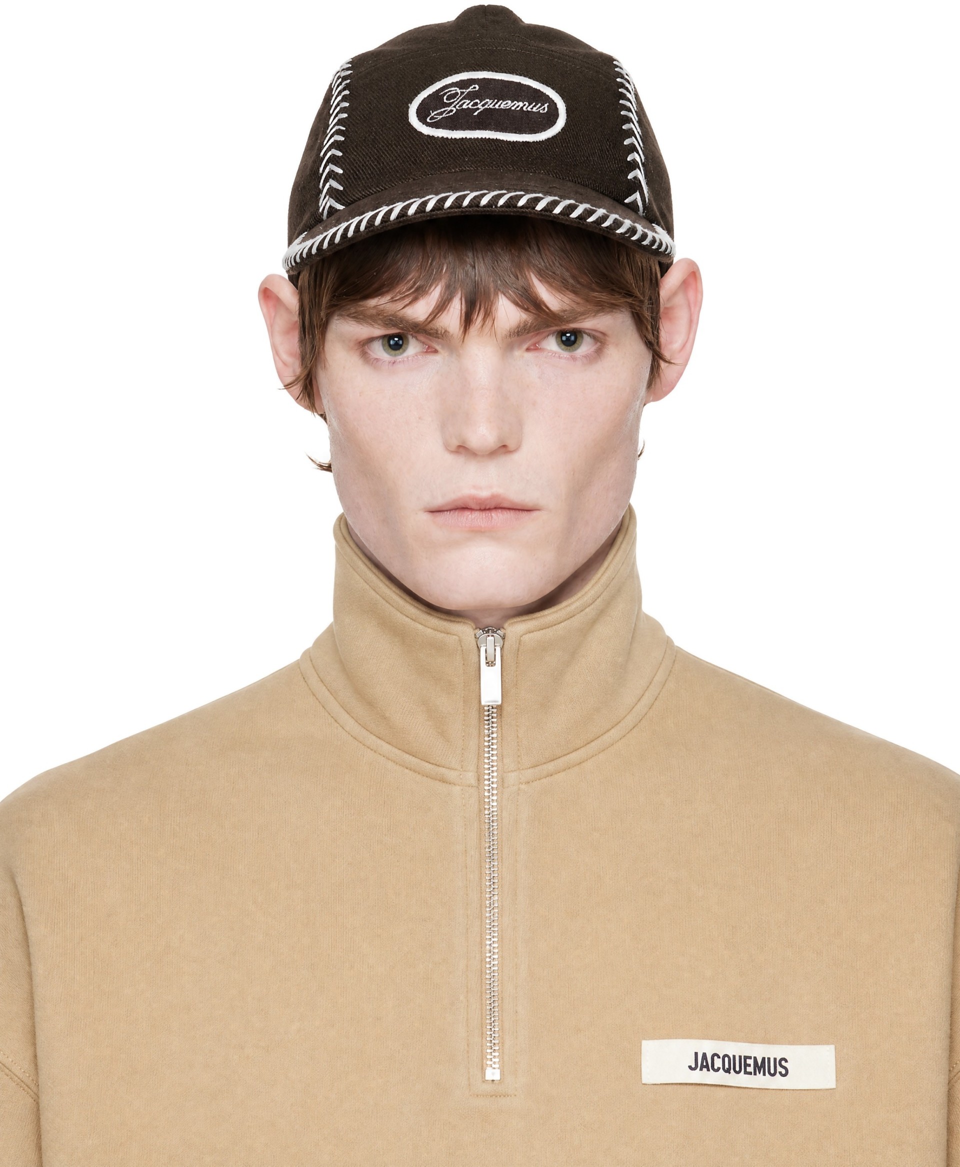 JACQUEMUS - Brown 'The Casco baseball' Cap