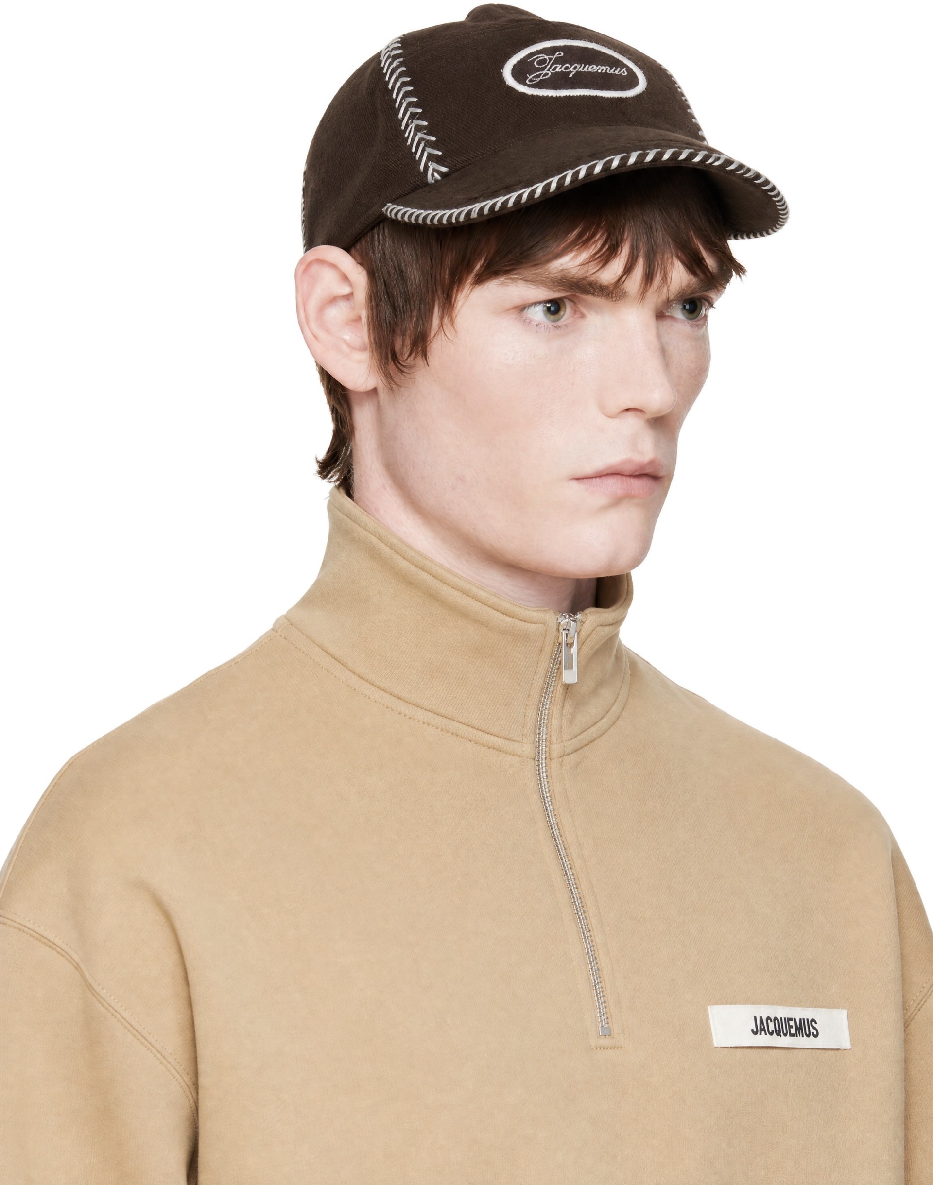JACQUEMUS - Casquette de baseball Casco brune