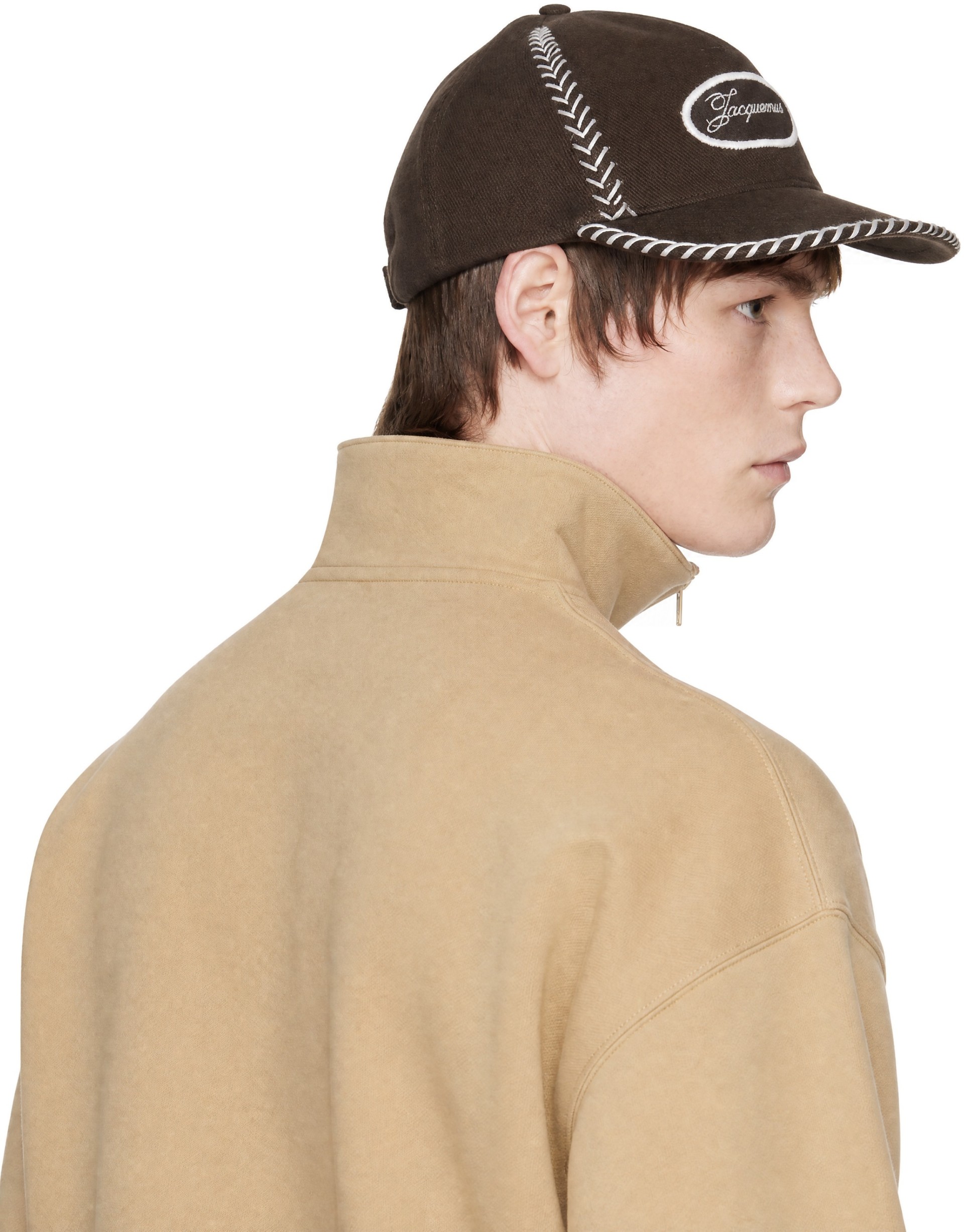JACQUEMUS - Brown 'The Casco baseball' Cap