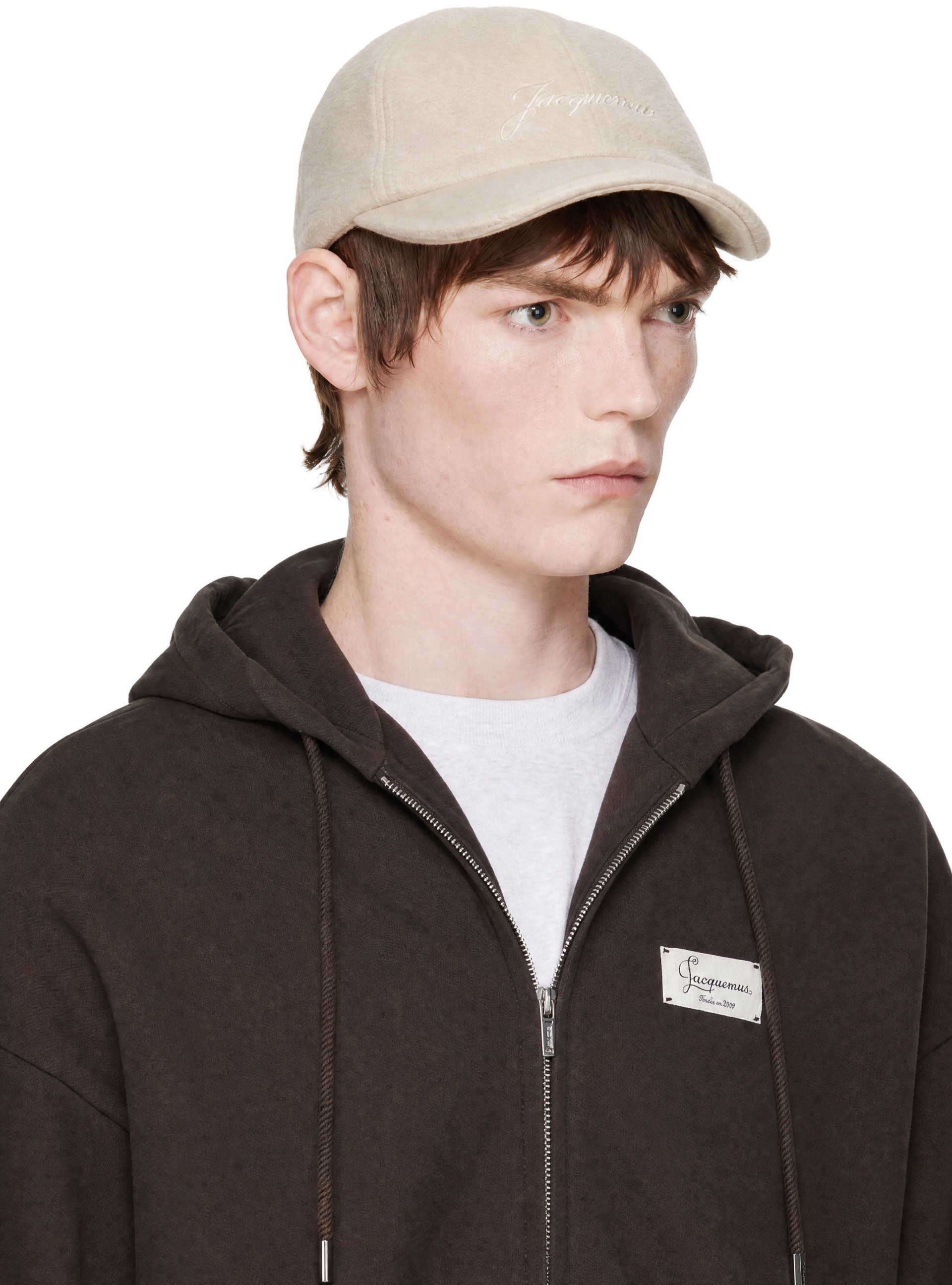 JACQUEMUS - Beige 'The Cachemiro baseball' Cap