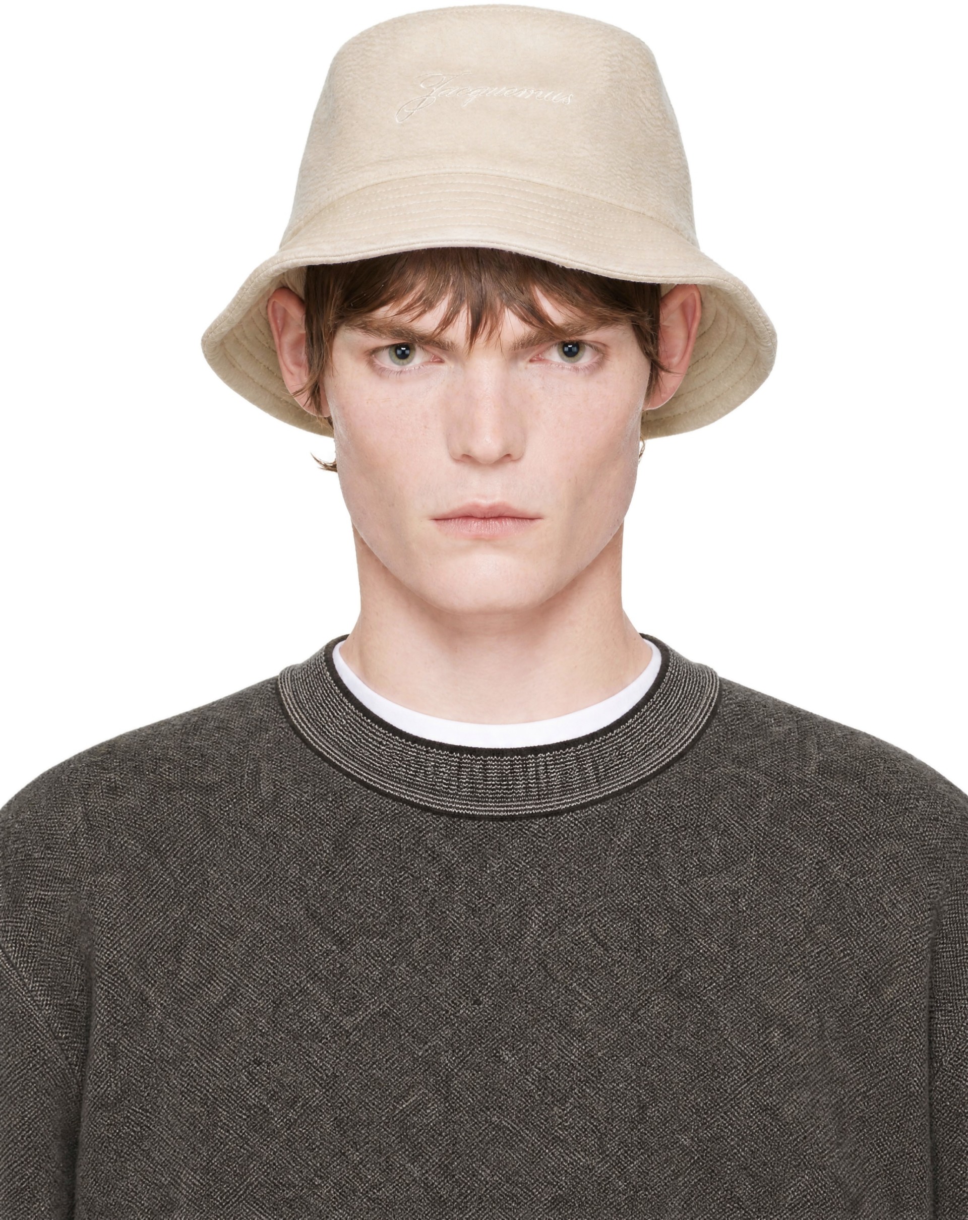 JACQUEMUS - ベージュ 'The Cachemiro' バケットハット