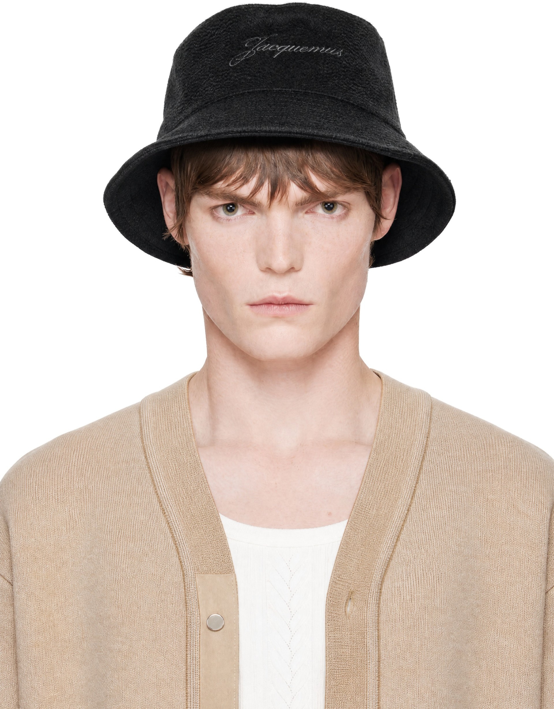 JACQUEMUS - Gray 'The Cachemiro' Bucket Hat