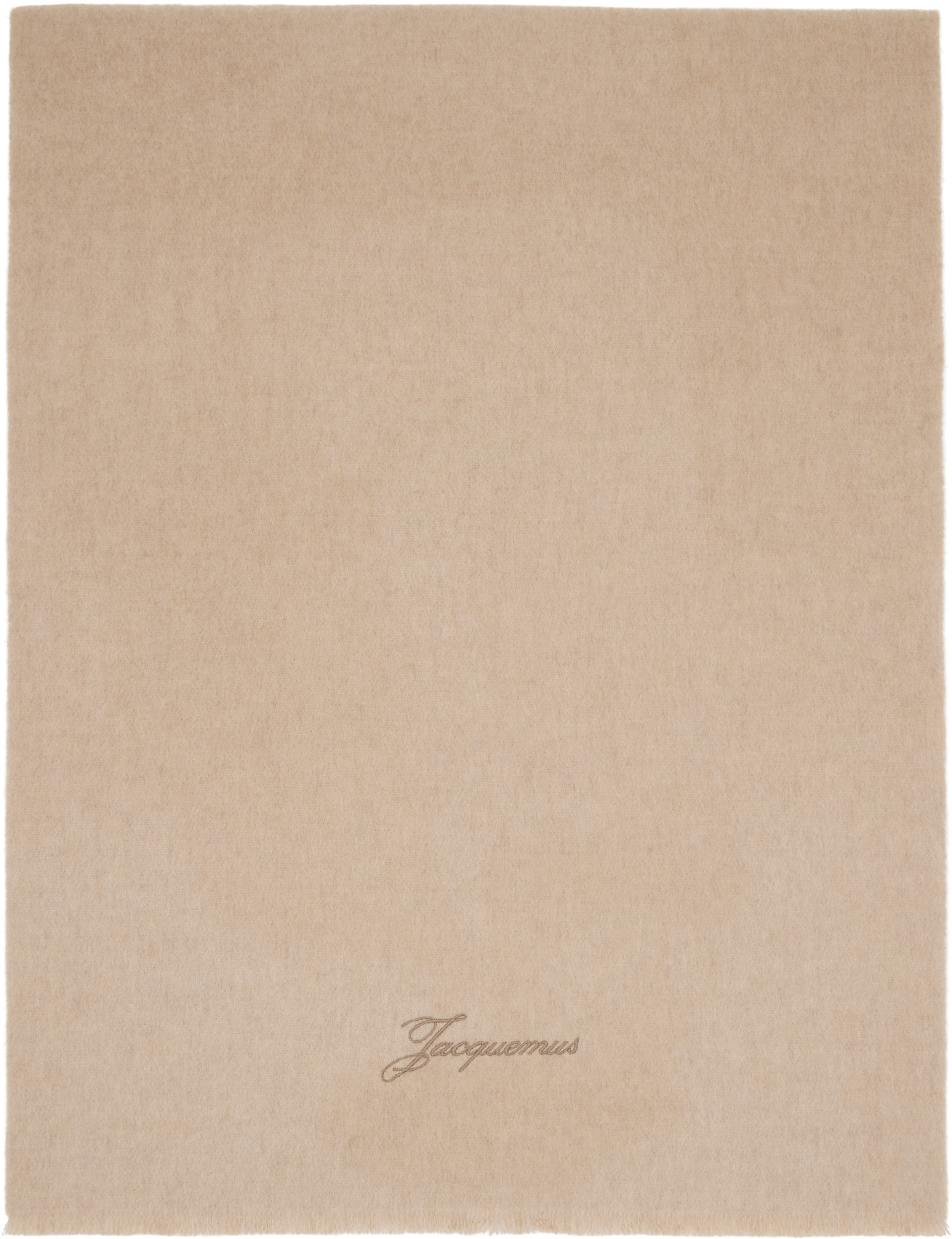 JACQUEMUS - Écharpe Tailleur beige