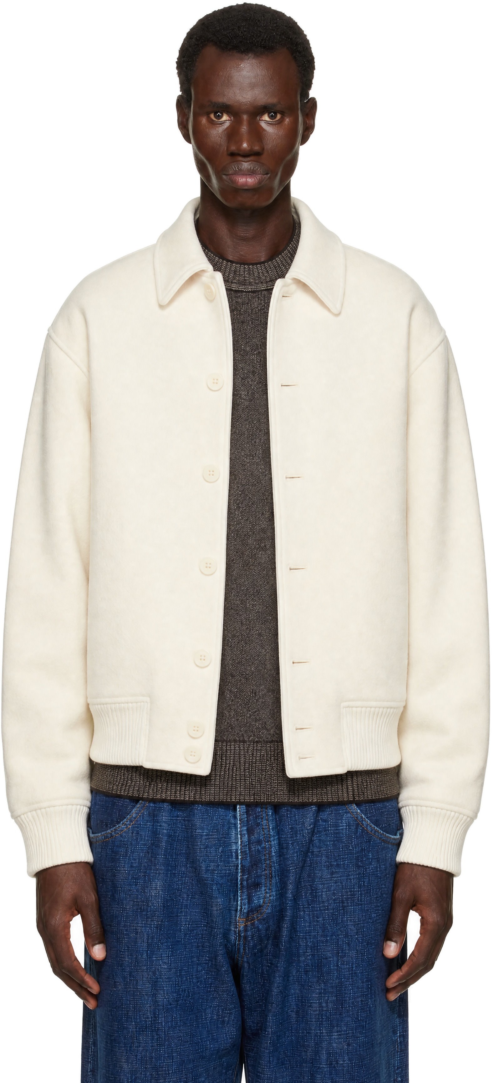 JACQUEMUS - Off-White 'The Feltro' Bomber Jacket