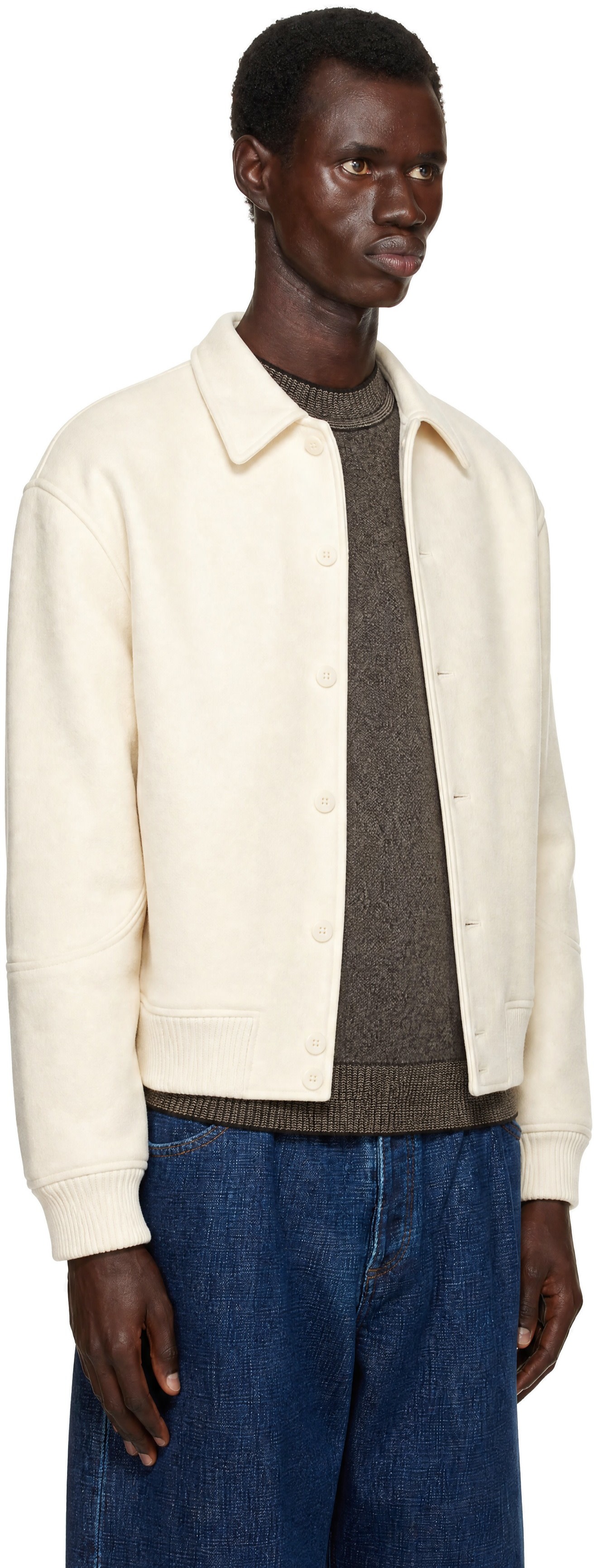 JACQUEMUS - Off-White 'The Feltro' Bomber Jacket