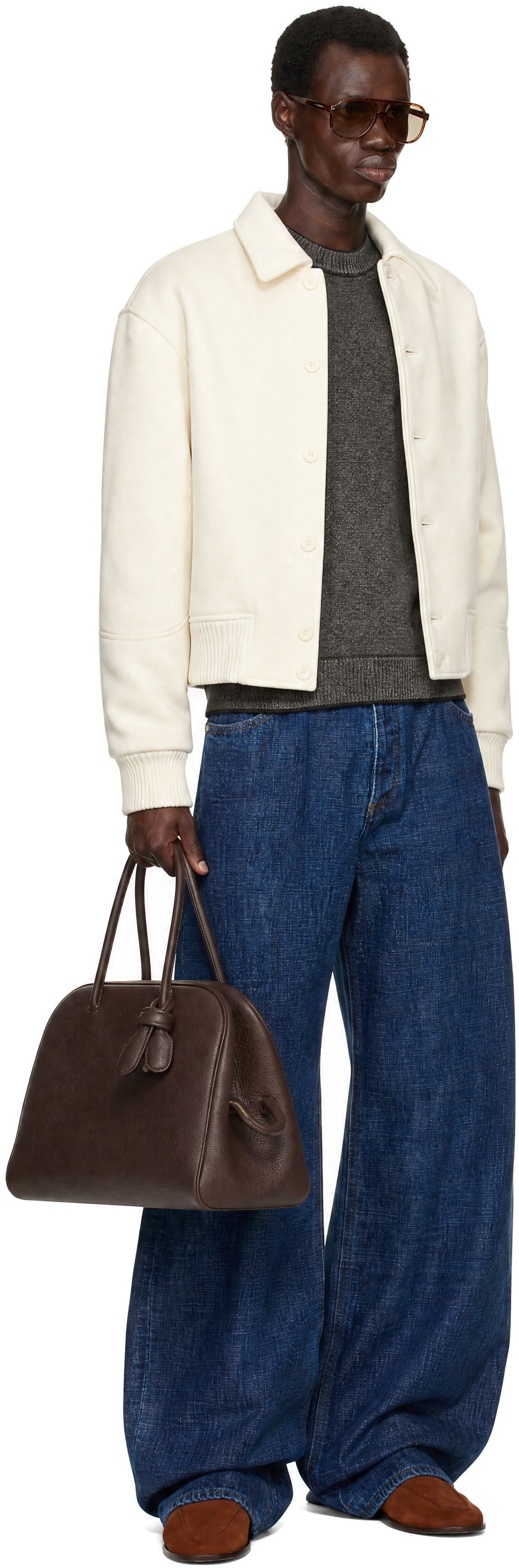 JACQUEMUS - Off-White 'The Feltro' Bomber Jacket