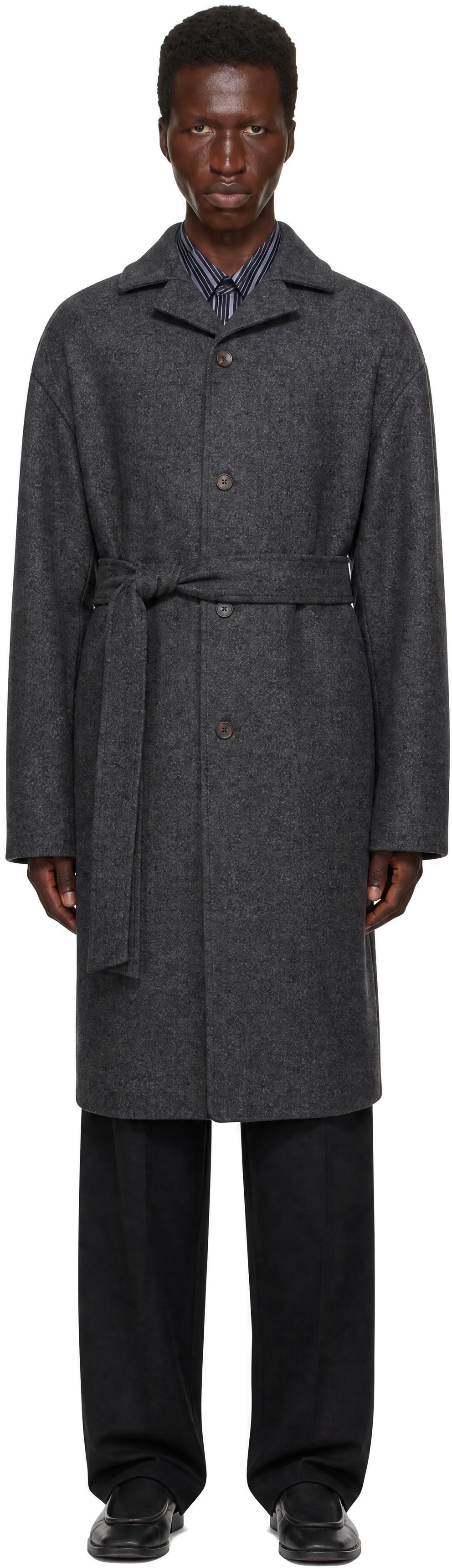 JACQUEMUS - Gray 'The Citta' Coat