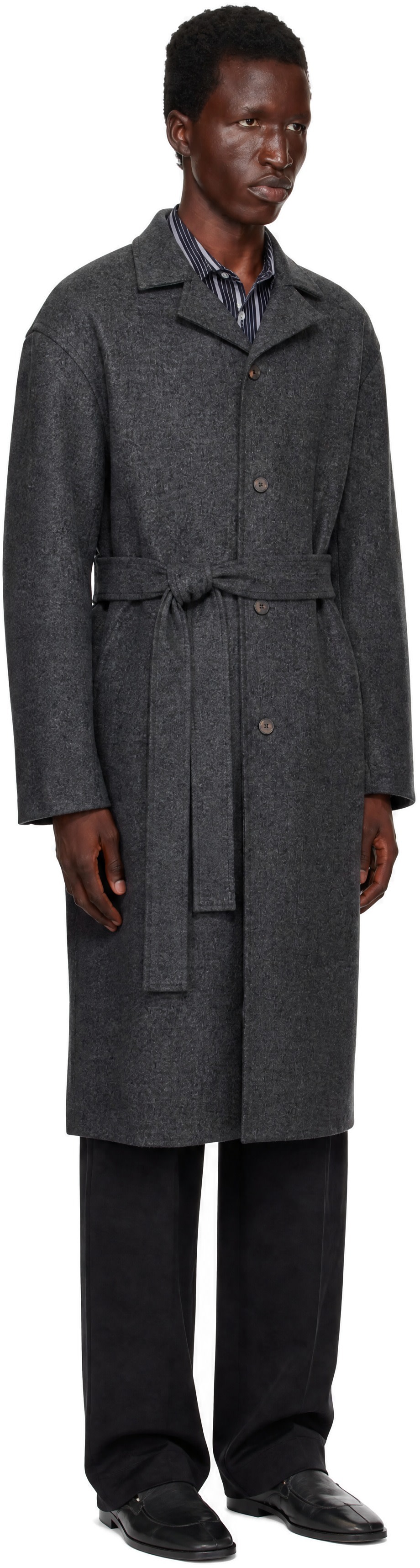 JACQUEMUS - Manteau Citta gris