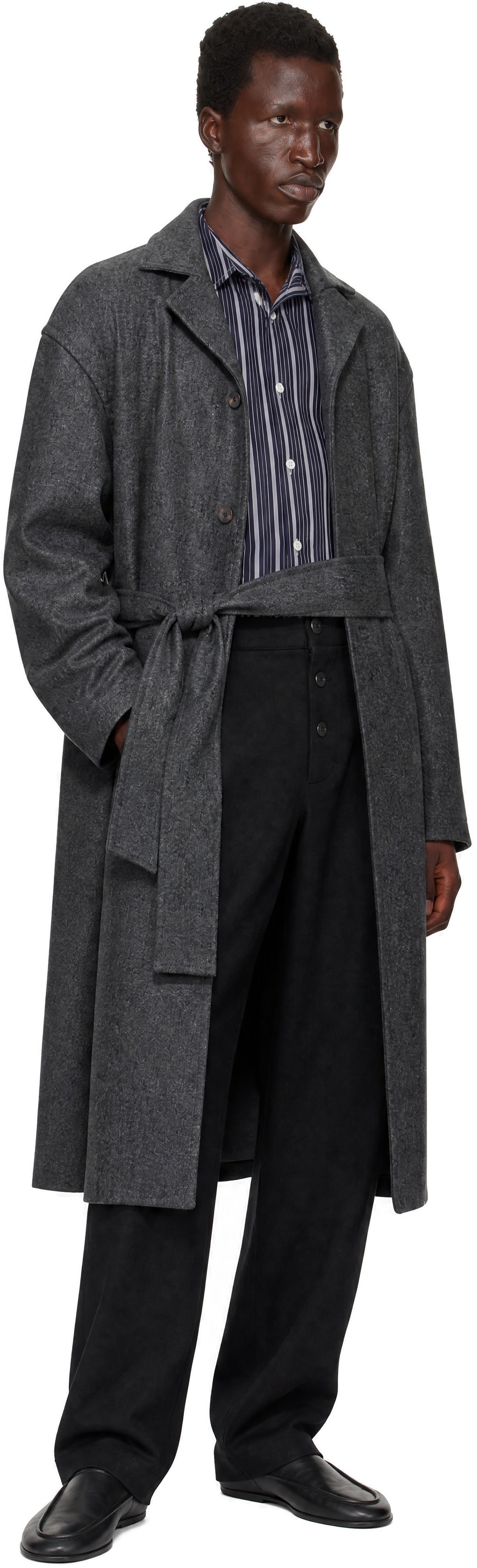 JACQUEMUS - Manteau Citta gris