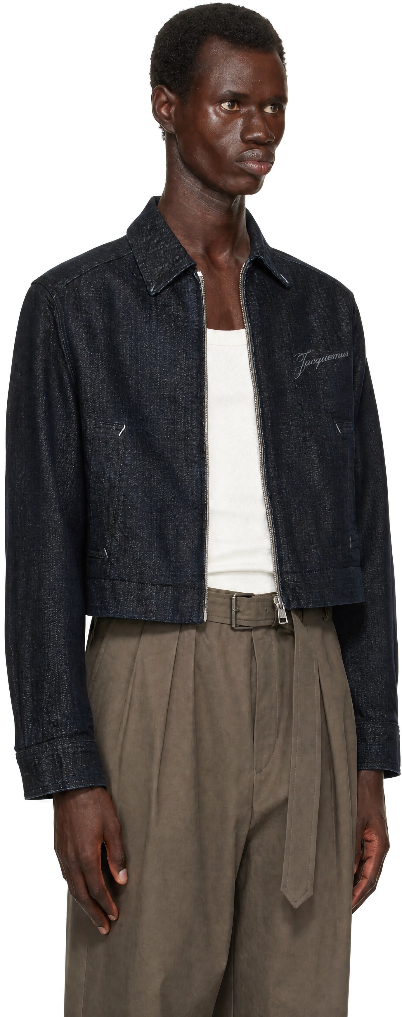 JACQUEMUS - Blue 'The Canevas de-Nîmes' Denim Jacket