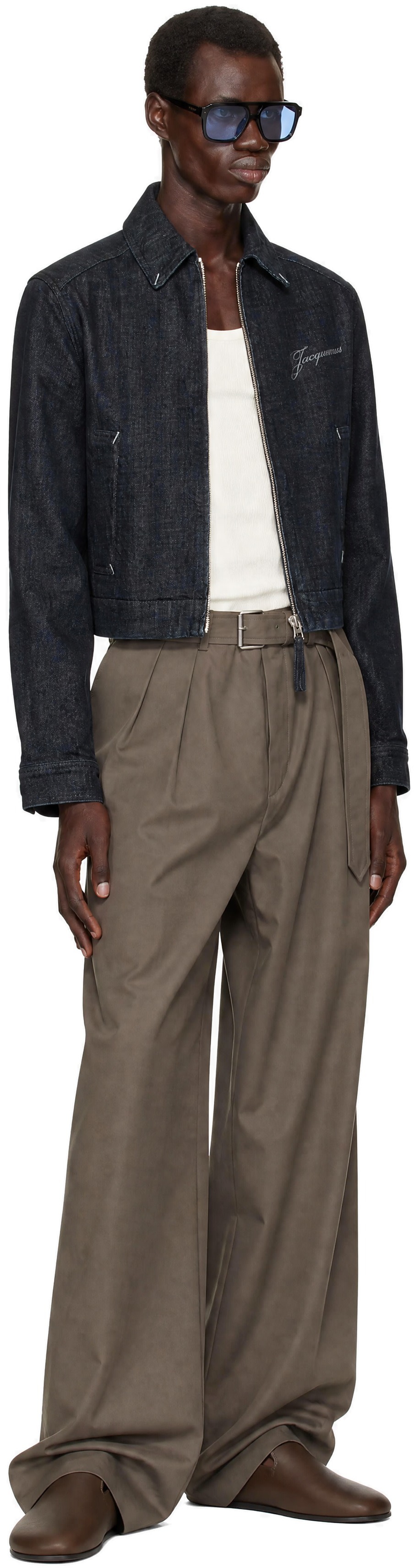 JACQUEMUS - Blue 'The Canevas de-Nîmes' Denim Jacket