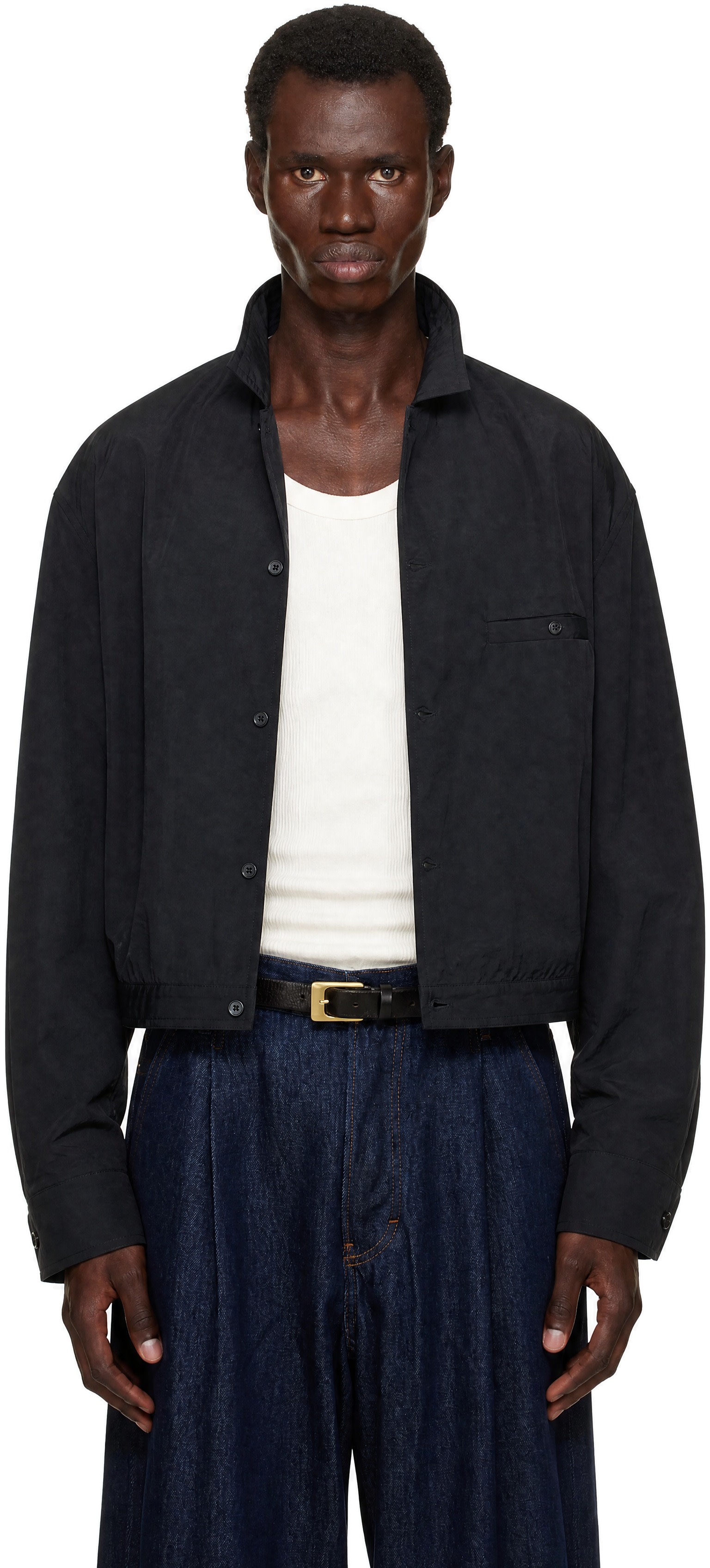 JACQUEMUS - Blouson Curvo noir