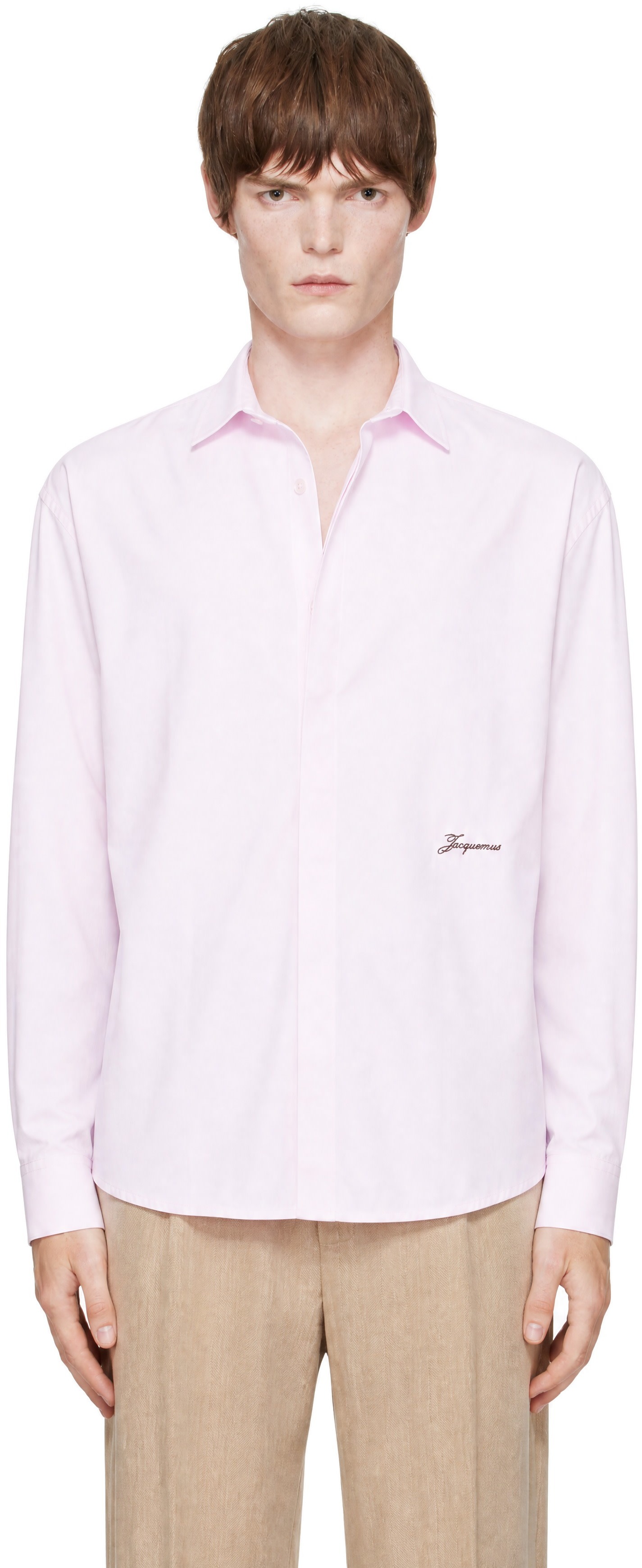 JACQUEMUS - Chemise Simon rose