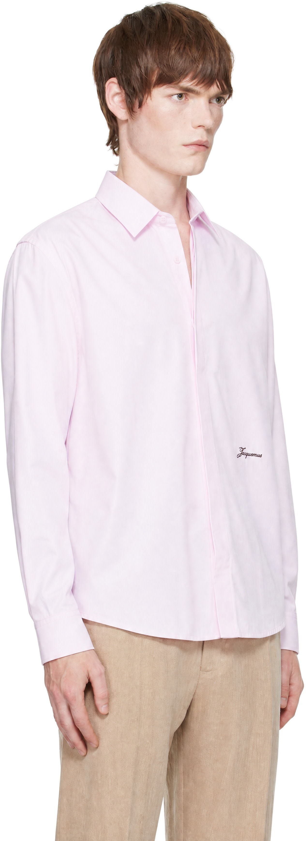 JACQUEMUS - Pink 'The Simon' Shirt