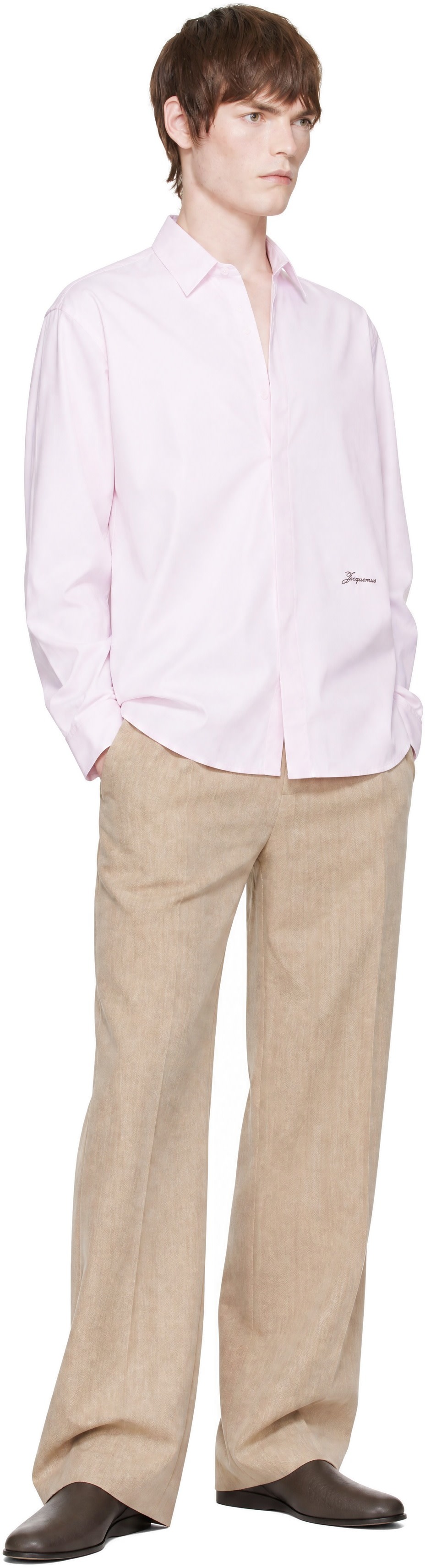 JACQUEMUS - Pink 'The Simon' Shirt