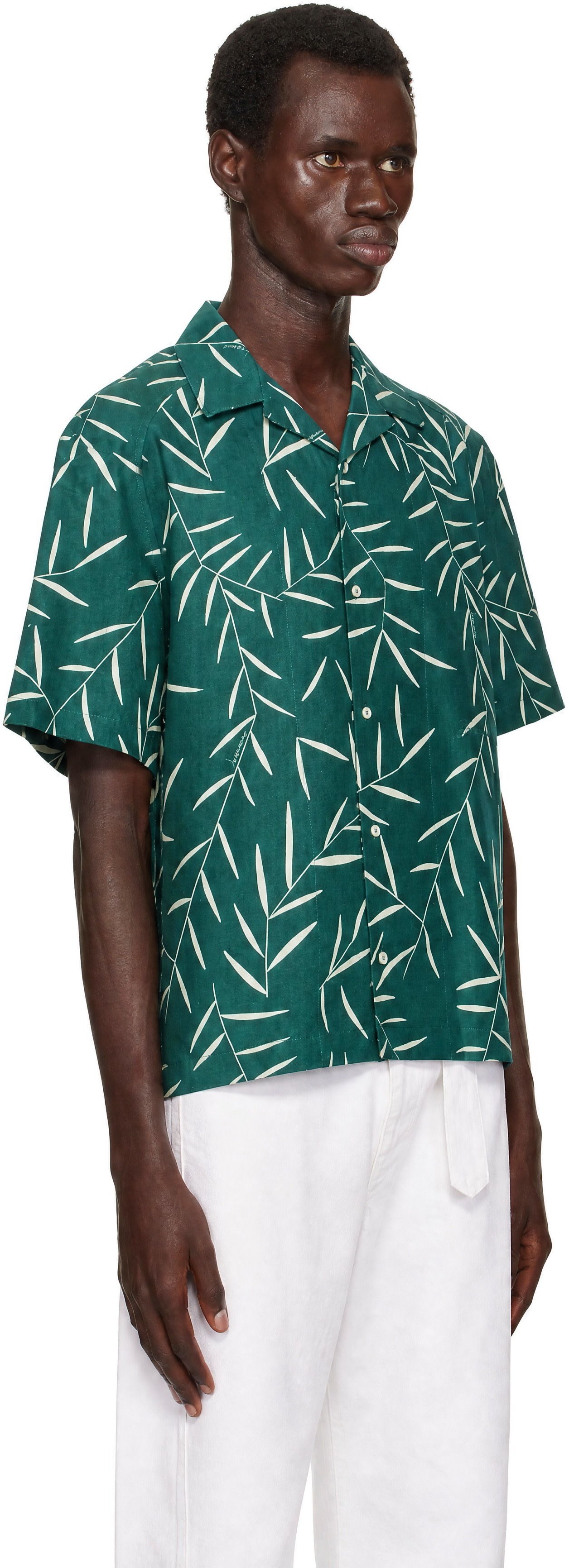 JACQUEMUS: グリーン 'The Fonccio' シャツ | SSENSE 日本