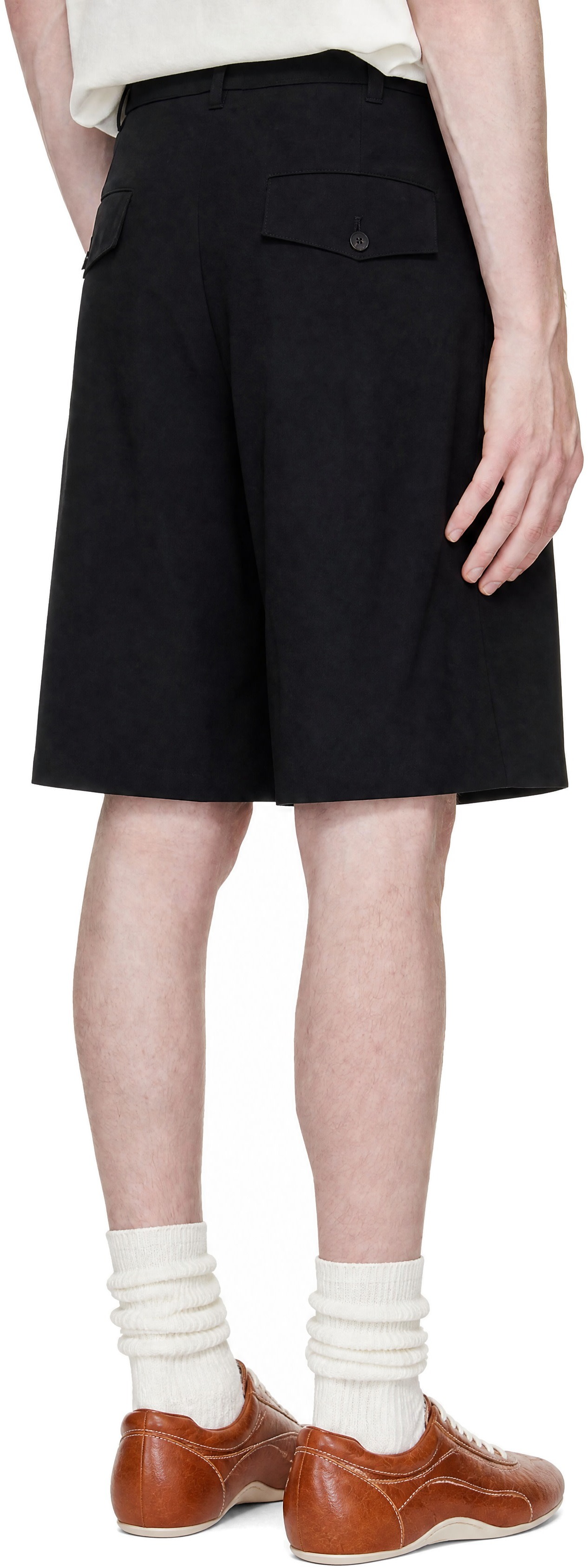 JACQUEMUS - Short Ovalu noir