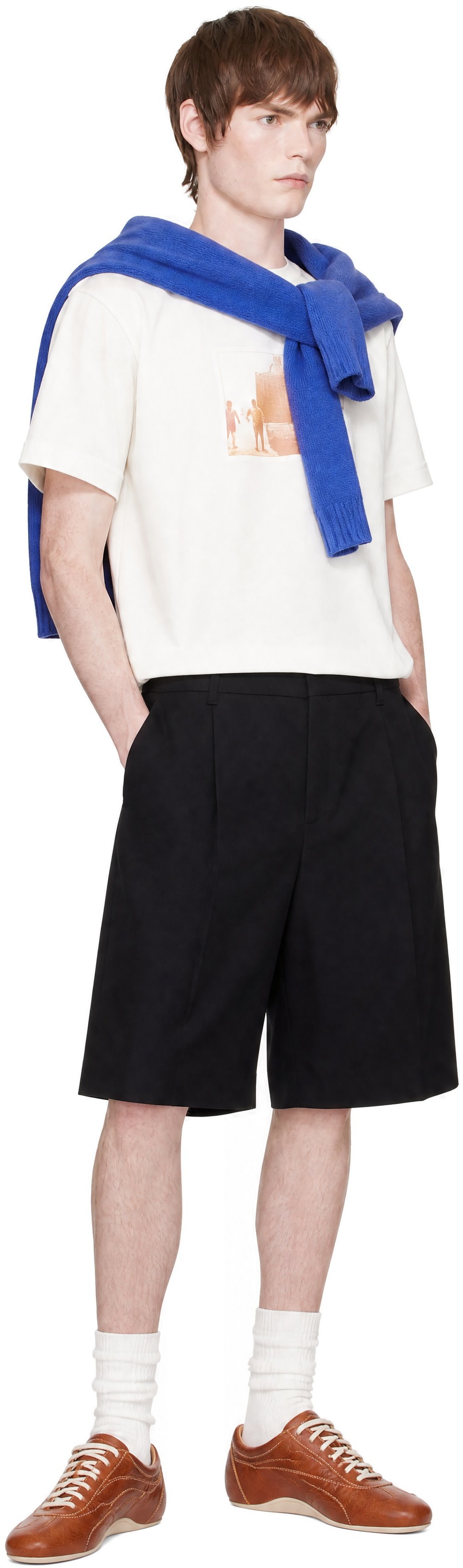 JACQUEMUS - Short Ovalu noir