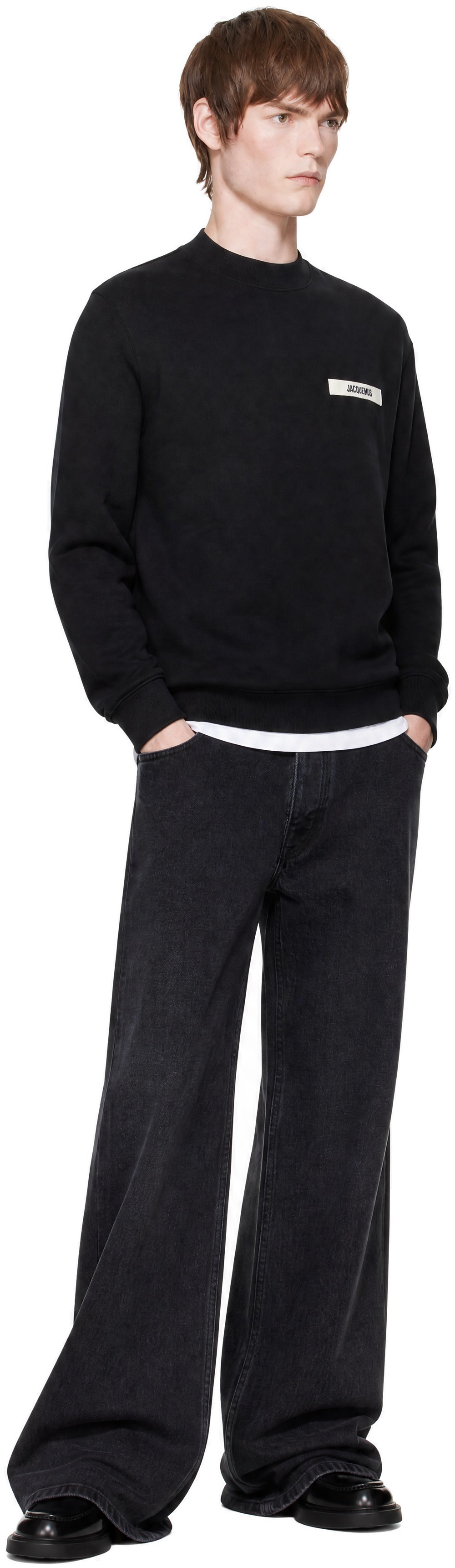 JACQUEMUS - Black 'The Gros Grain' Sweatshirt